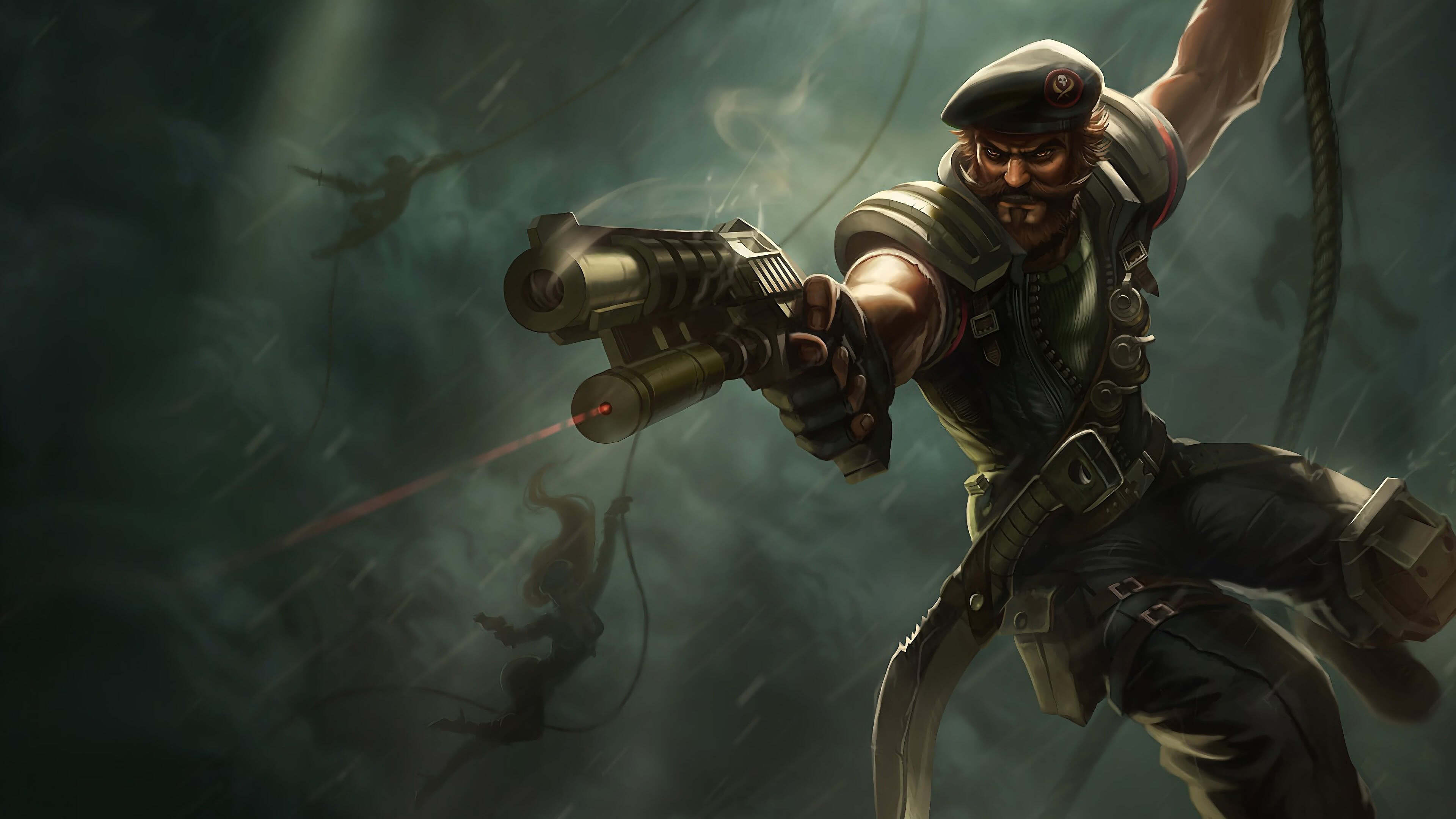 Gangplank, League of Legends, Special forces, 4K, 3840x2160 4K Desktop