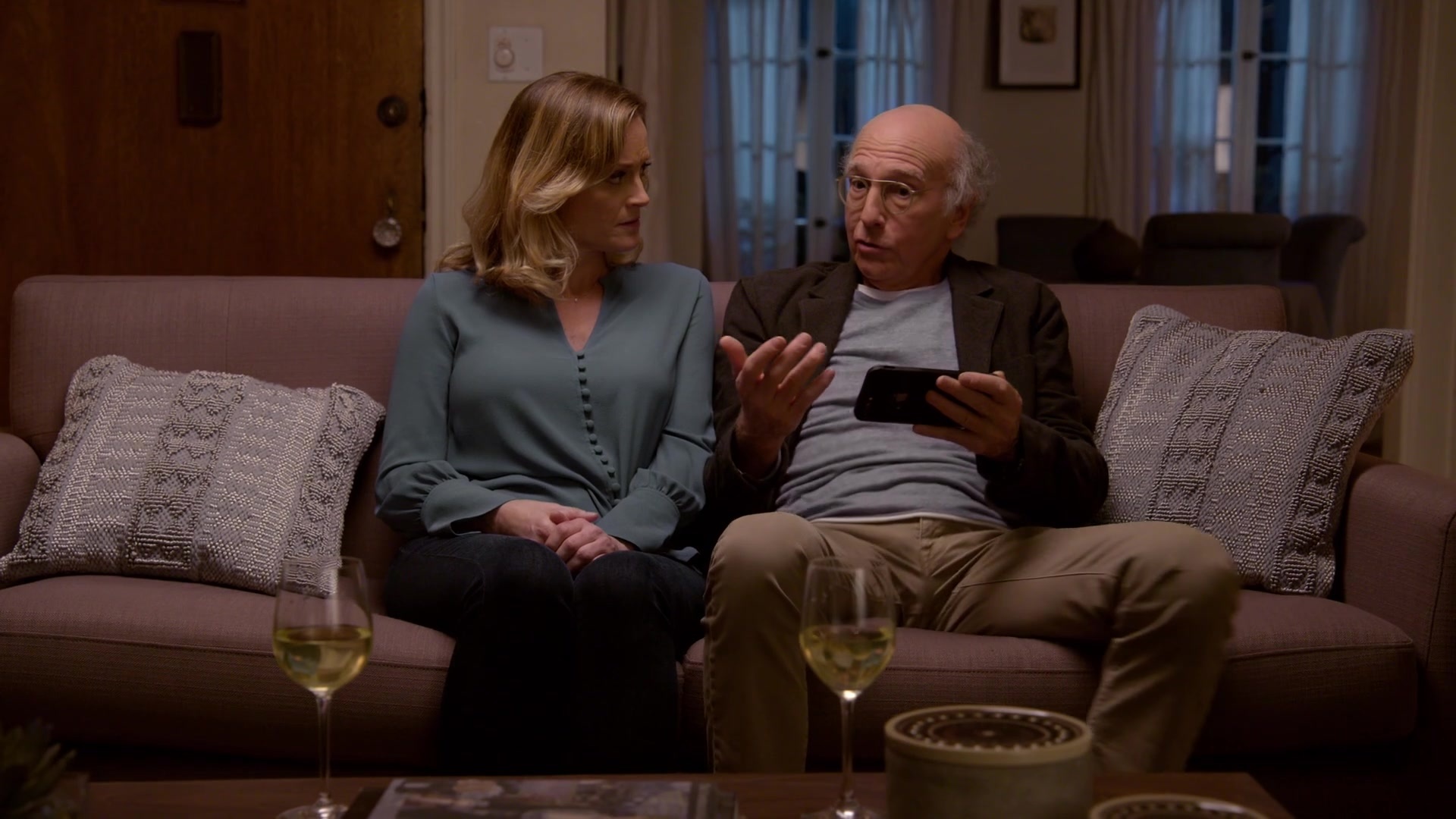 Curb Your Enthusiasm, Larry David's iPhone, Season 10 episode 2, 1920x1080 Full HD Desktop