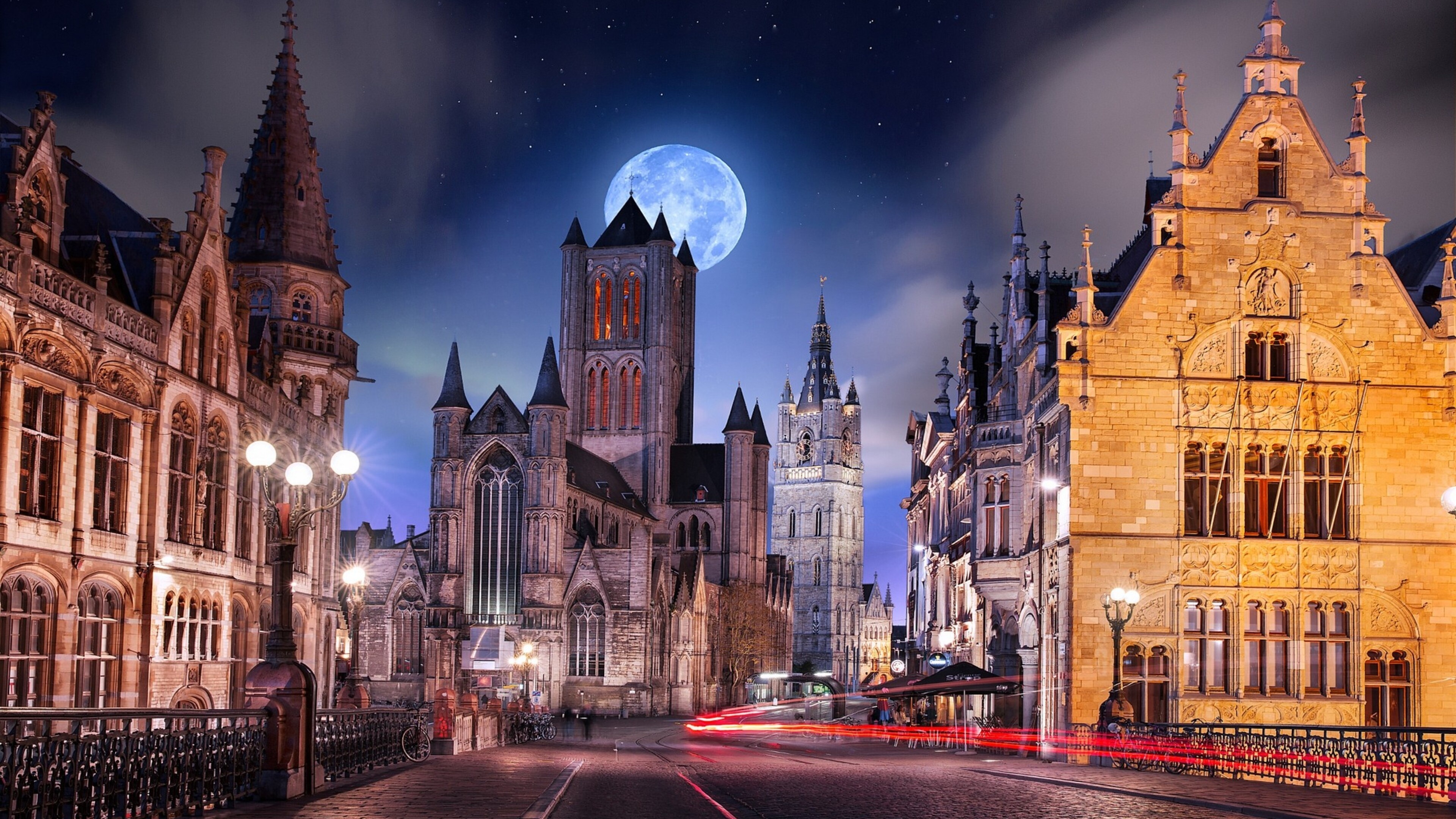 Gothic Architecture, Gothic 4K wallpapers, Architectural beauty, Dramatic structures, 3840x2160 4K Desktop