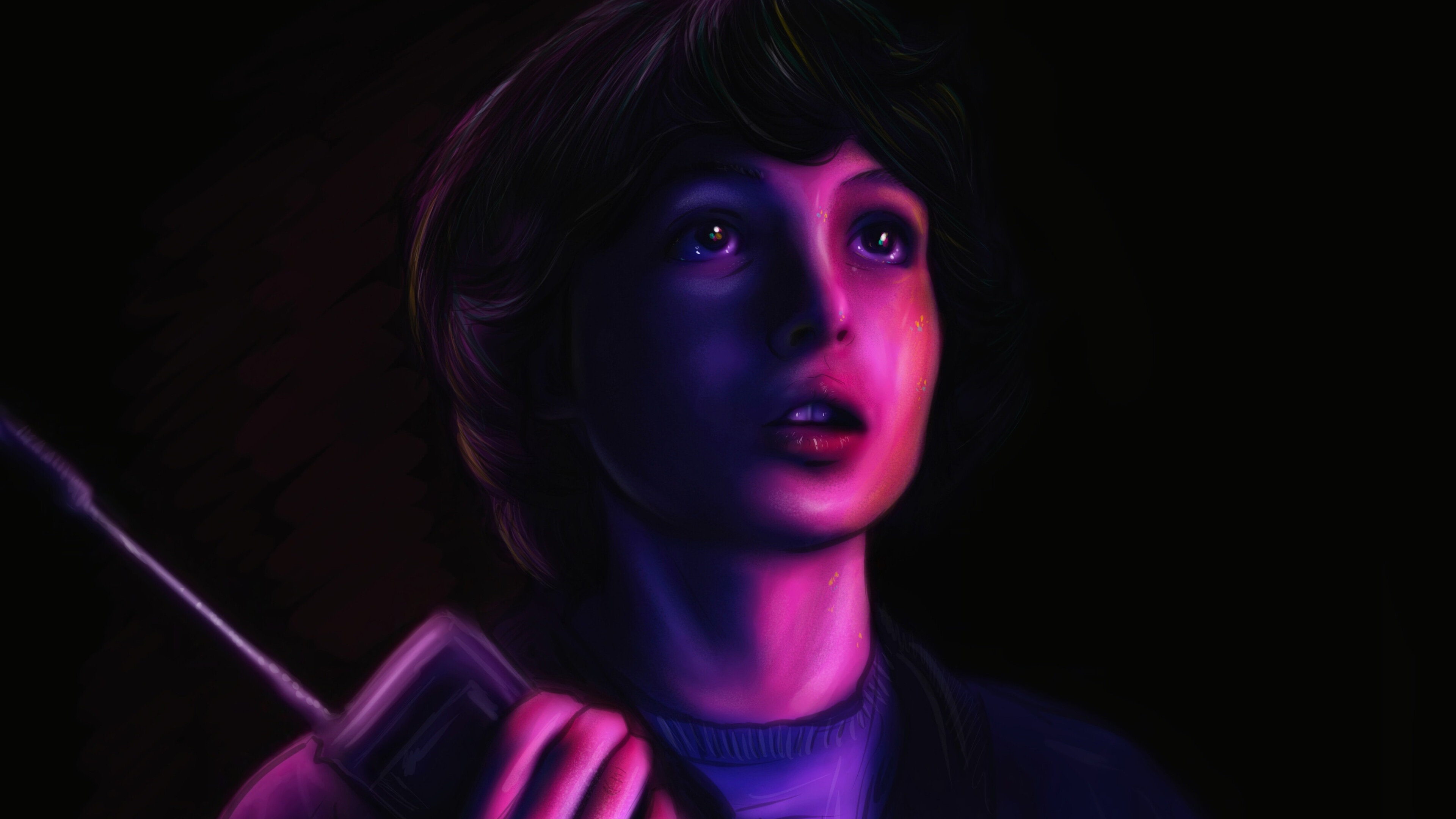 Mike Wheeler, Stranger Things Wallpaper, 3840x2160 4K Desktop