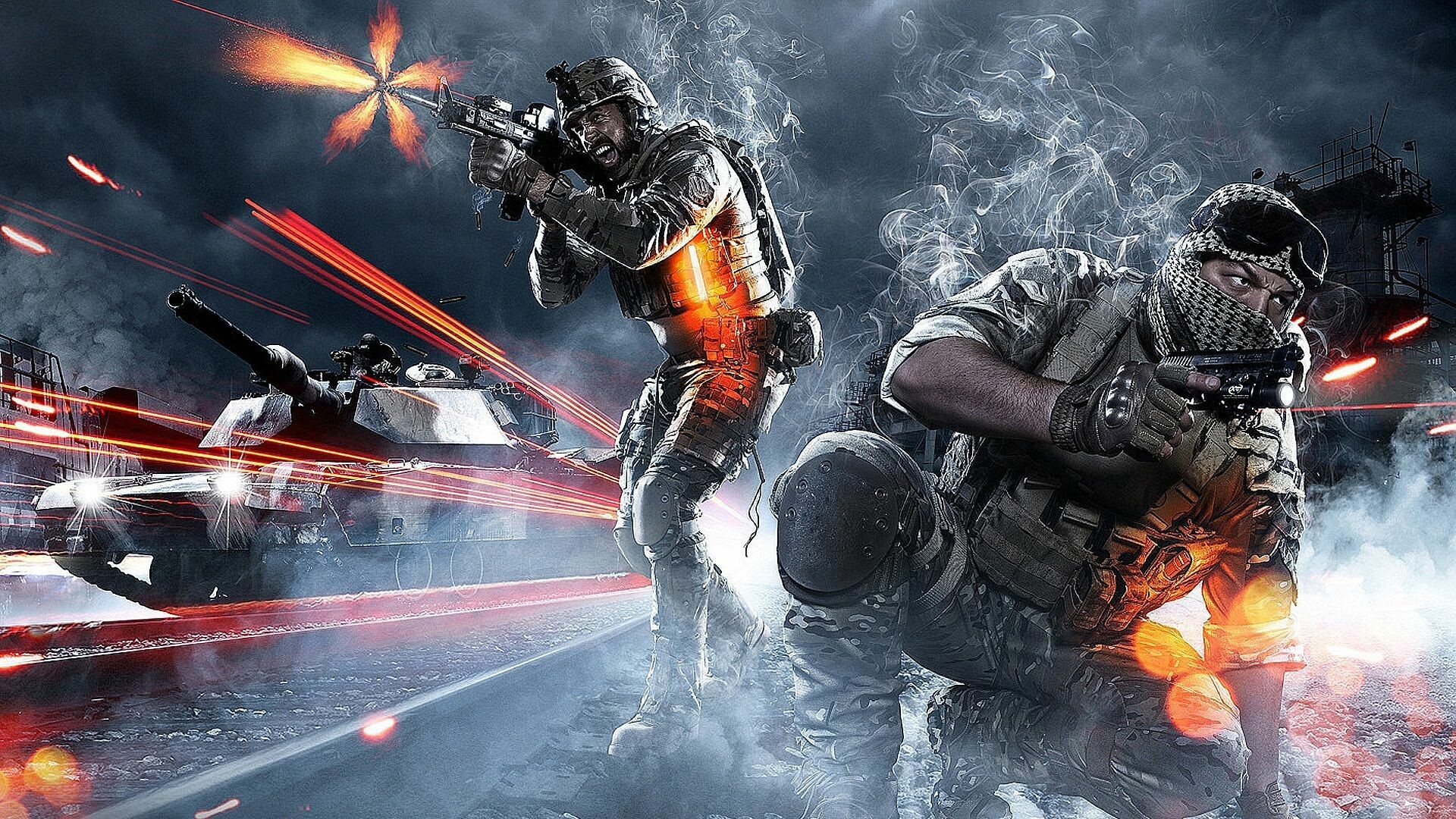 Battlefield 3, Intense combat, Modern warfare, Epic battles, 1920x1080 Full HD Desktop