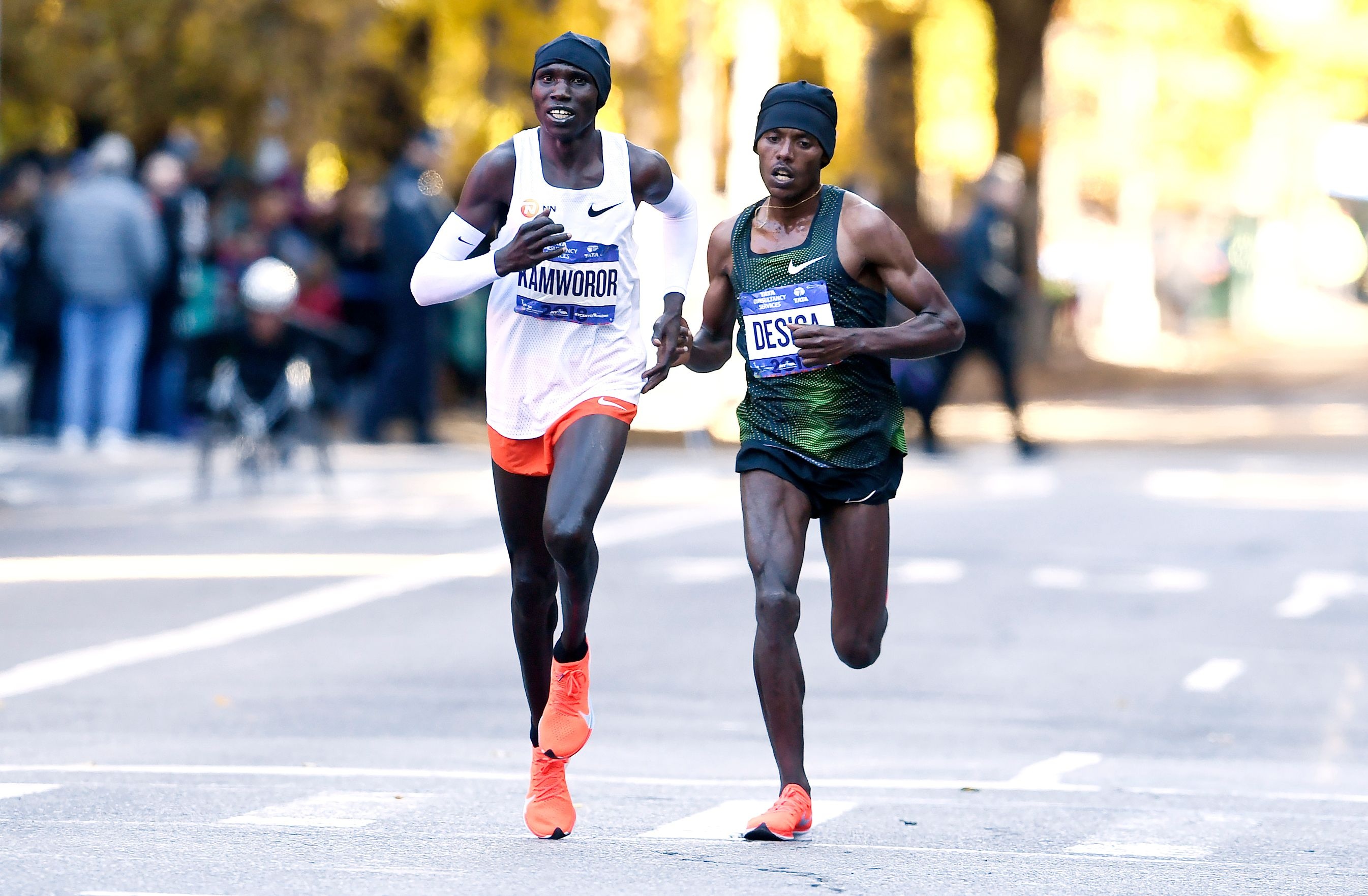 Geoffrey Kamworor, Lelisa Desisa Wallpaper, 2700x1770 HD Desktop