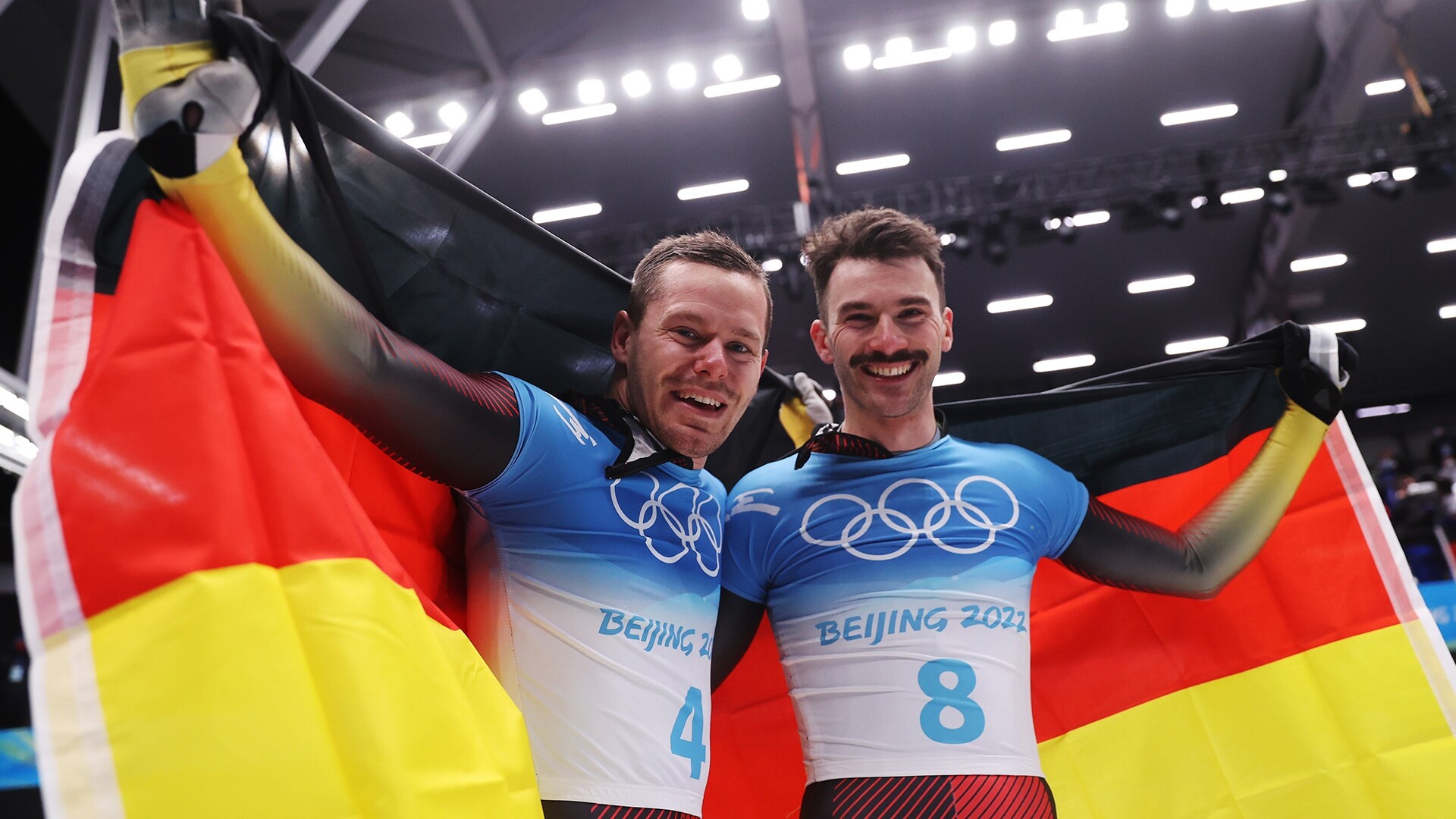 Axel Jungk, Christopher Grotheer, Germanys First Skeleton Gold, 1920x1080 Full HD Desktop