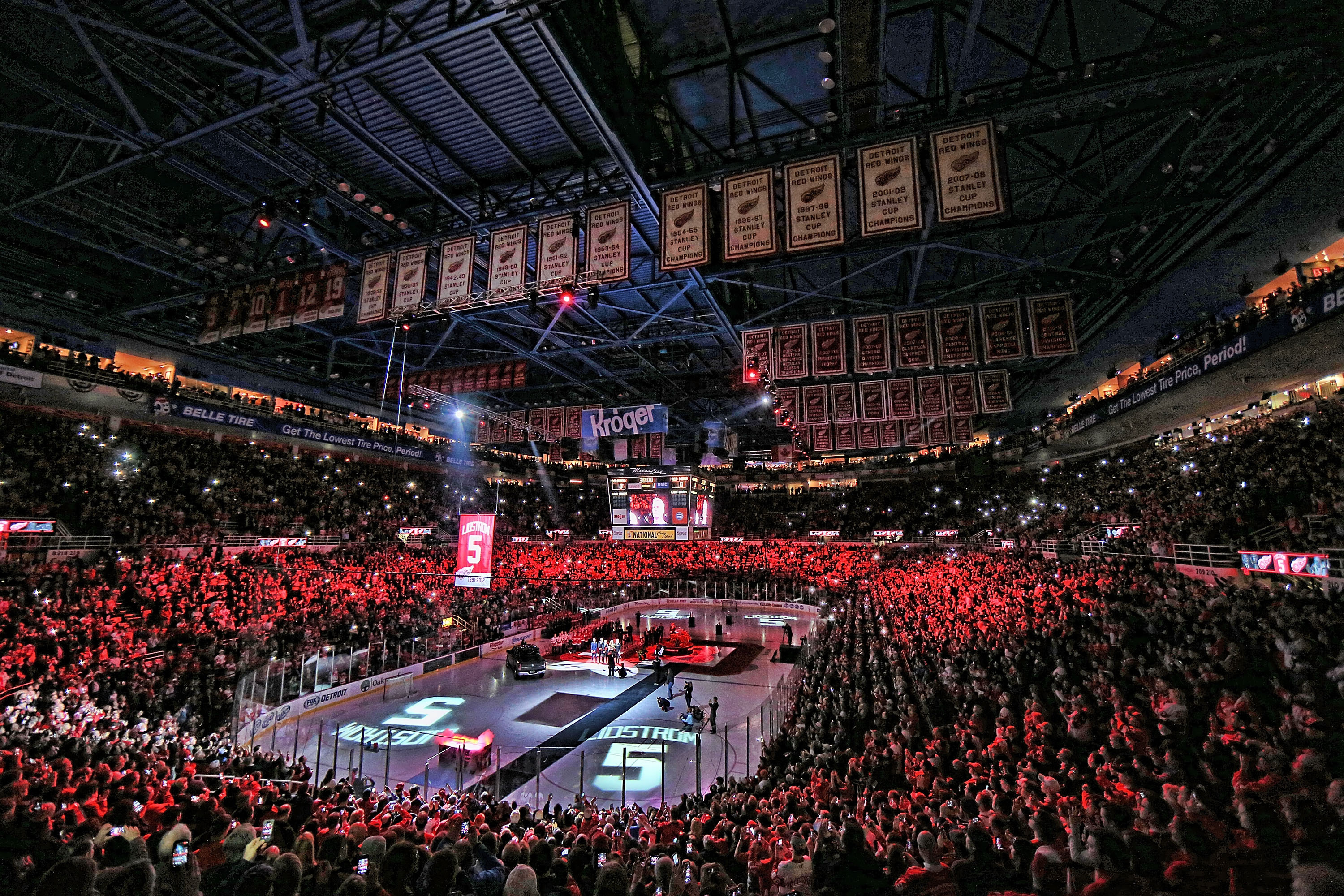 Detroit Red Wings, Team photos, Sports glory, Legendary players, 3000x2000 HD Desktop