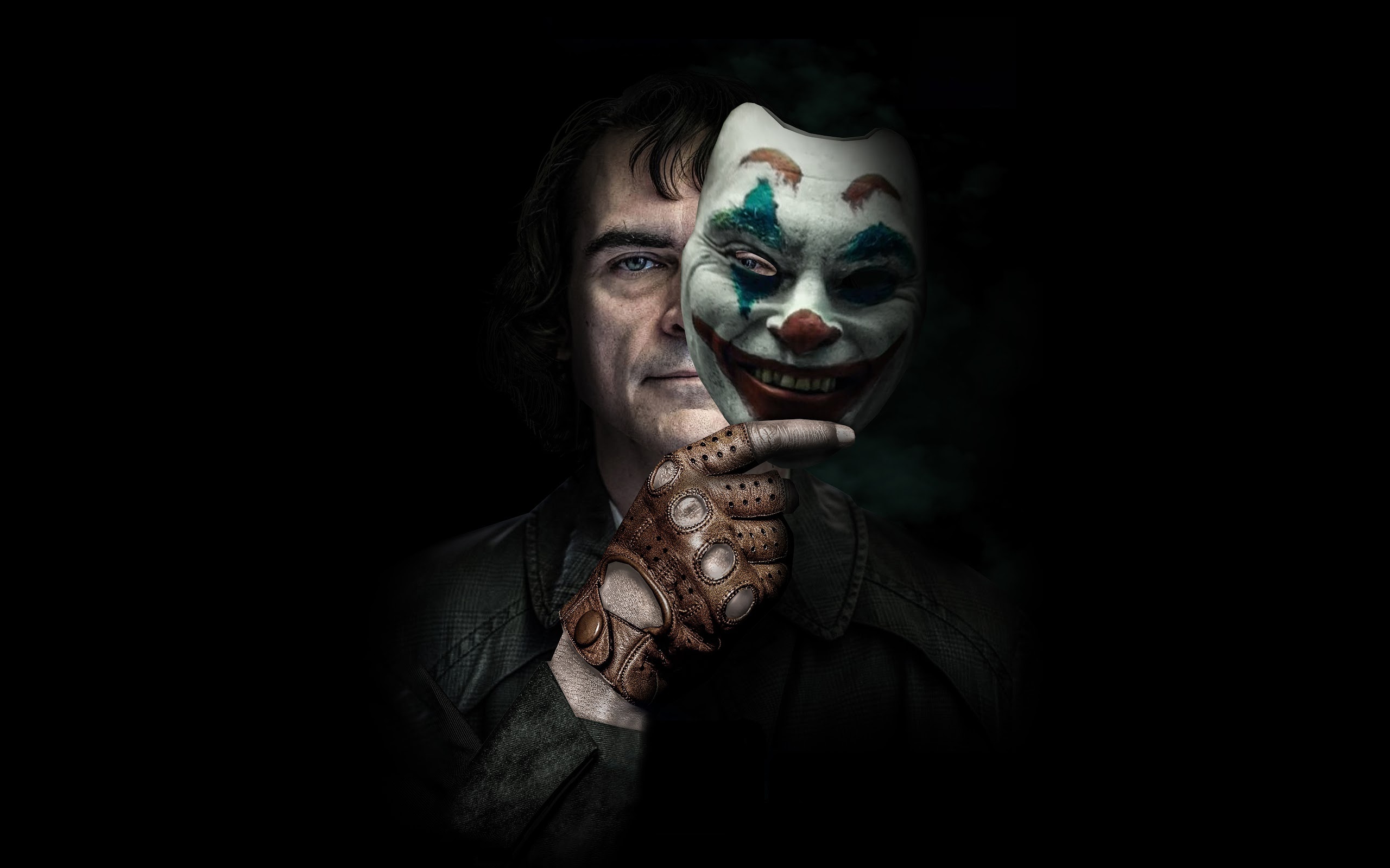 Mask, Joker (Joaquin Phoenix) Wallpaper, 2560x1600 HD Desktop