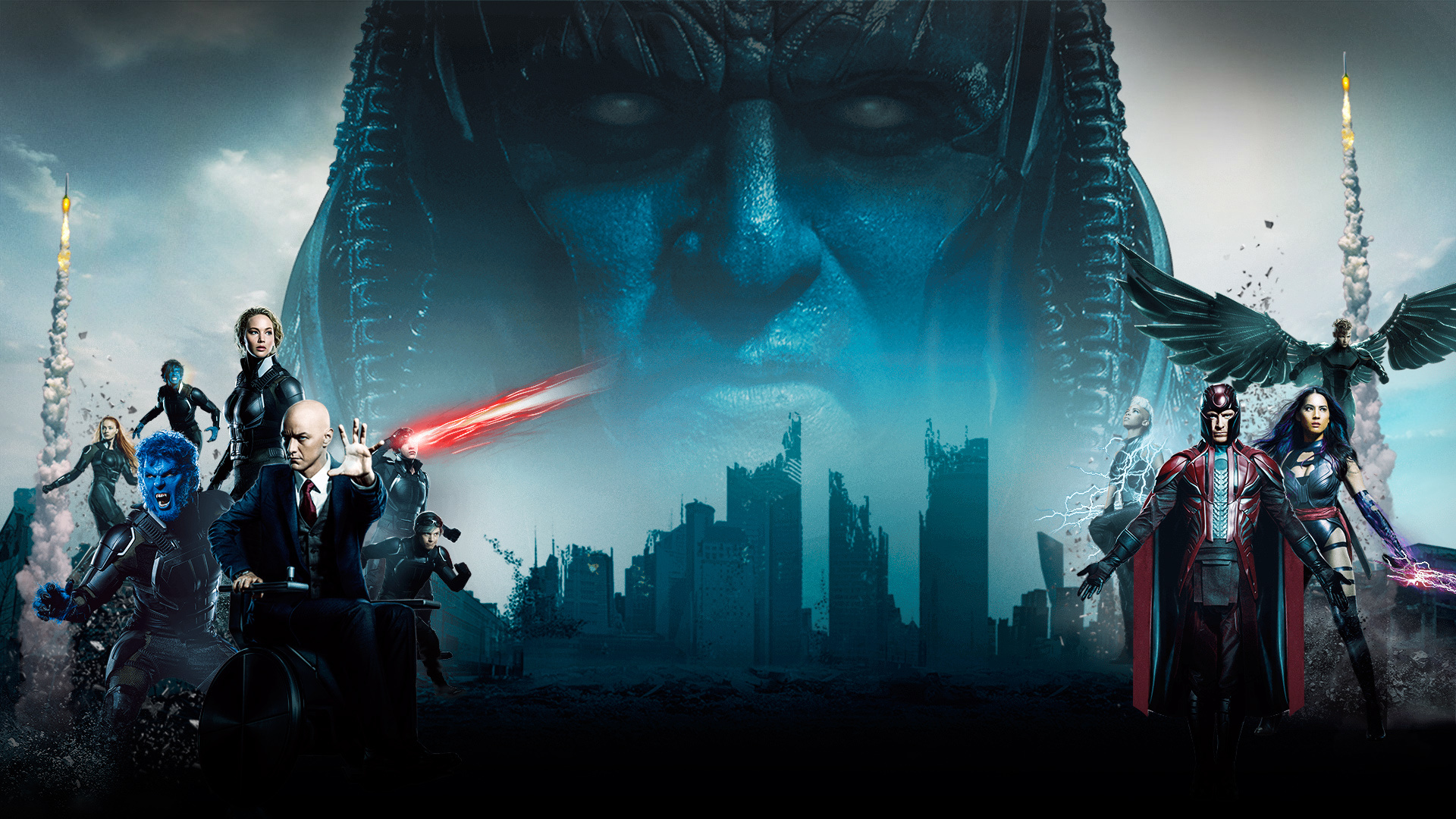 X-Men: Apocalypse, HD wallpaper, Background image, Mutant heroes, 1920x1080 Full HD Desktop