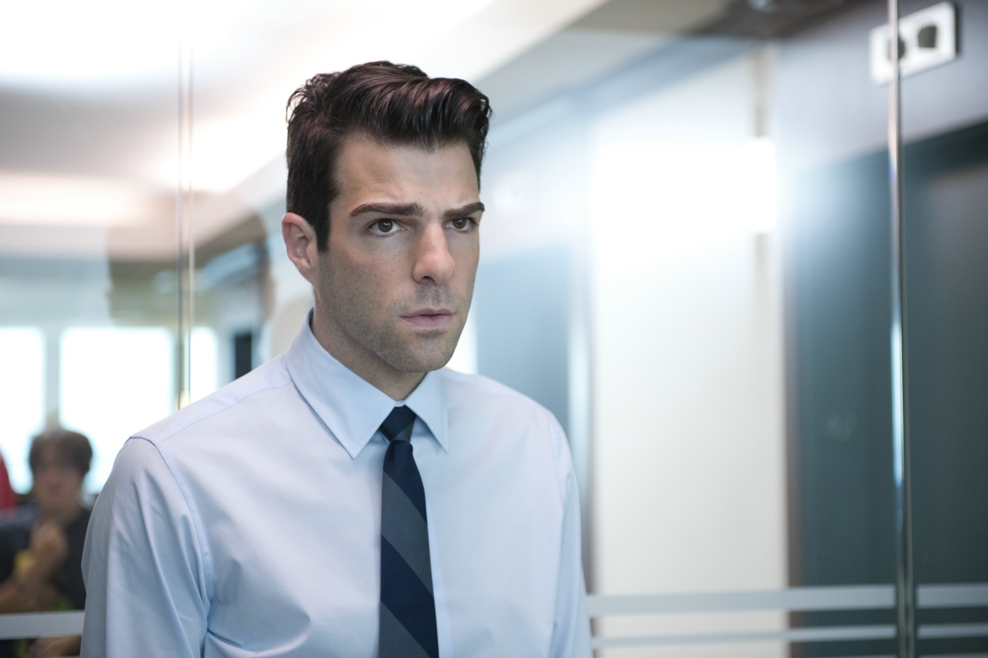 Zachary Quinto, Hitman movie, Agent 47 role, Versatile acting skills, 2000x1340 HD Desktop