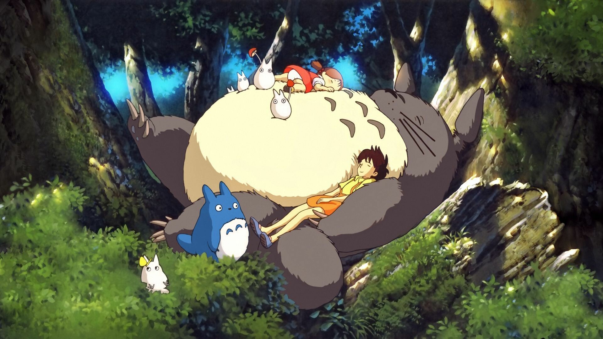 My Neighbor Totoro, Cute wallpapers, Magical forest, Heartwarming moments, 1920x1080 Full HD Desktop