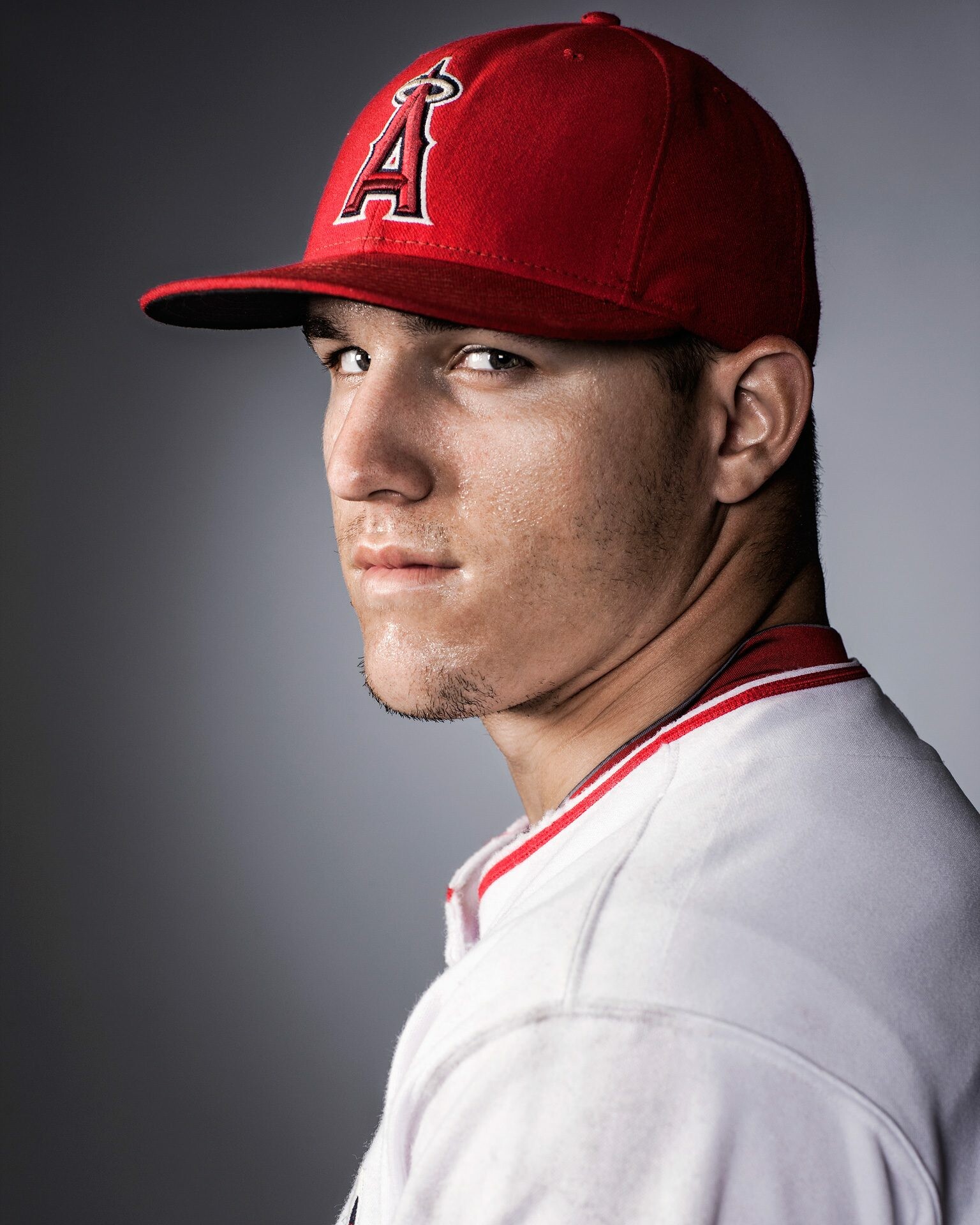 Mike Trout wallpaper, Baseball star, Home run champion, Athlete's image, 1540x1920 HD Phone