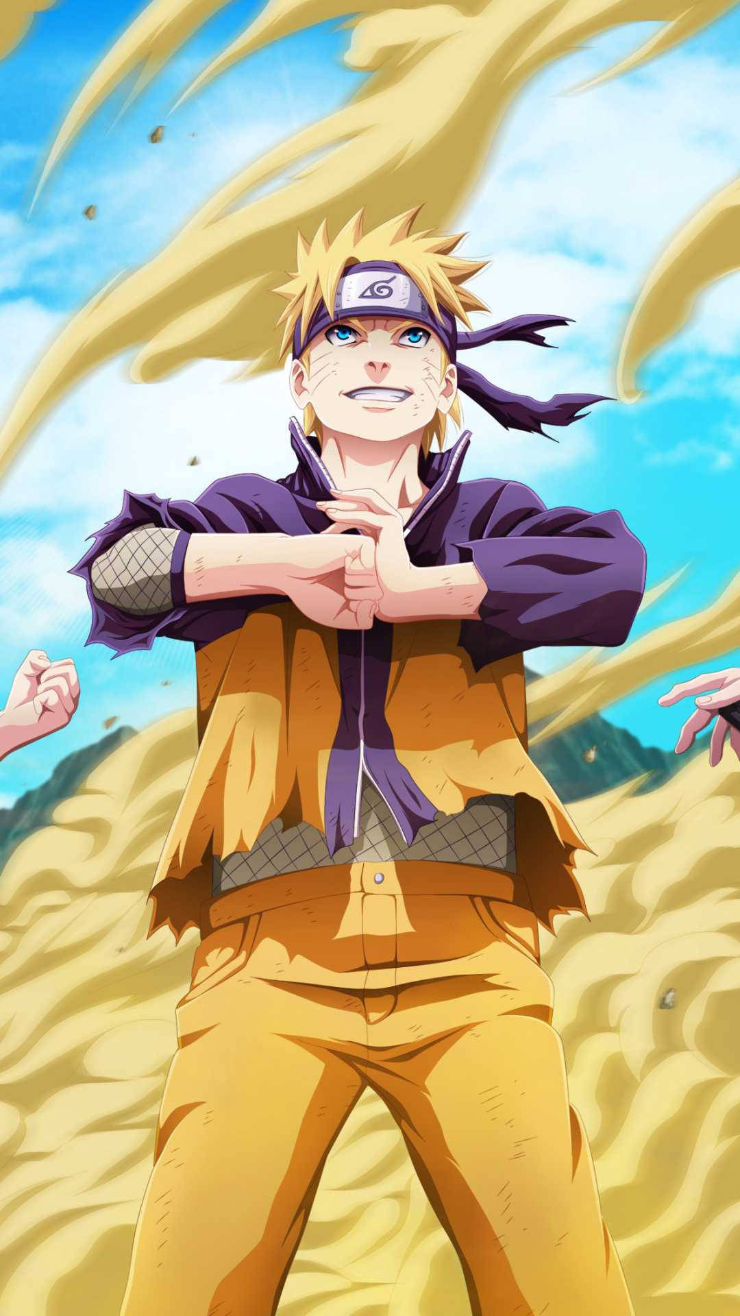 Naruto Uzumaki, Anime Phone Wallpaper, 1080x1920 Full HD Phone