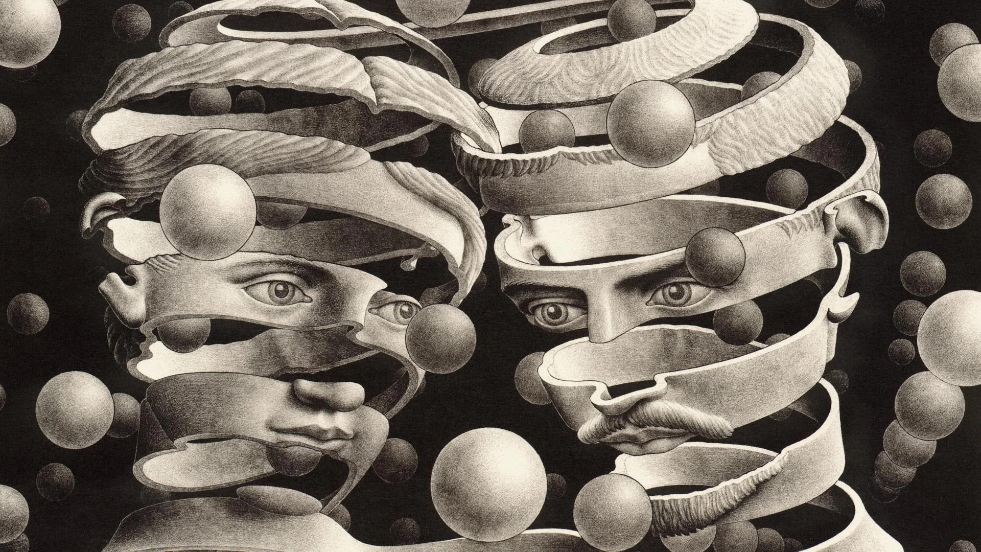 Journey to Infinity, Escher, Winnipeg cinematheque, Art exploration, 1920x1080 Full HD Desktop