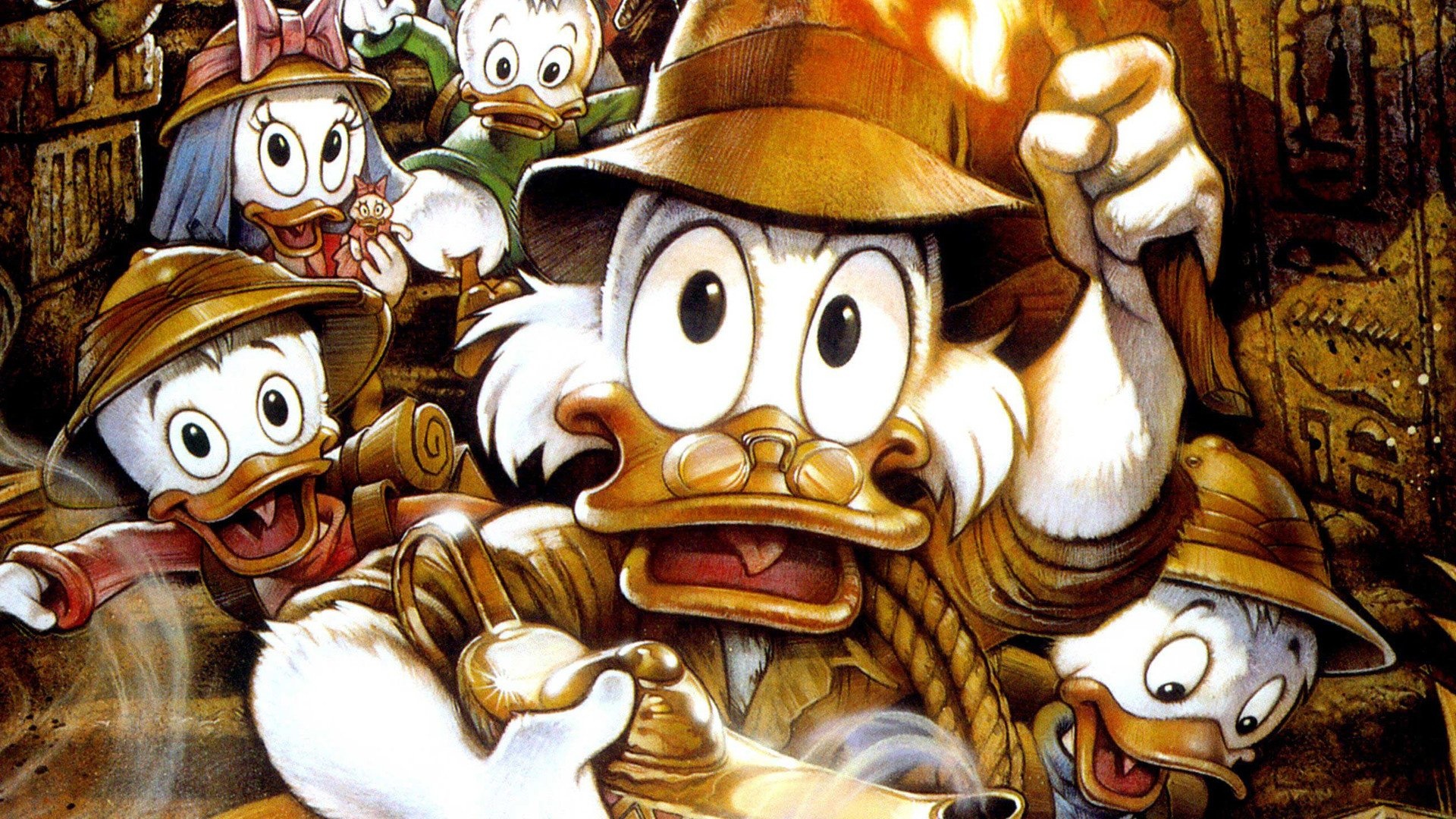 DuckTales Animation, Treasure of the Lost Lamp, HD wallpapers, Disney, 1920x1080 Full HD Desktop