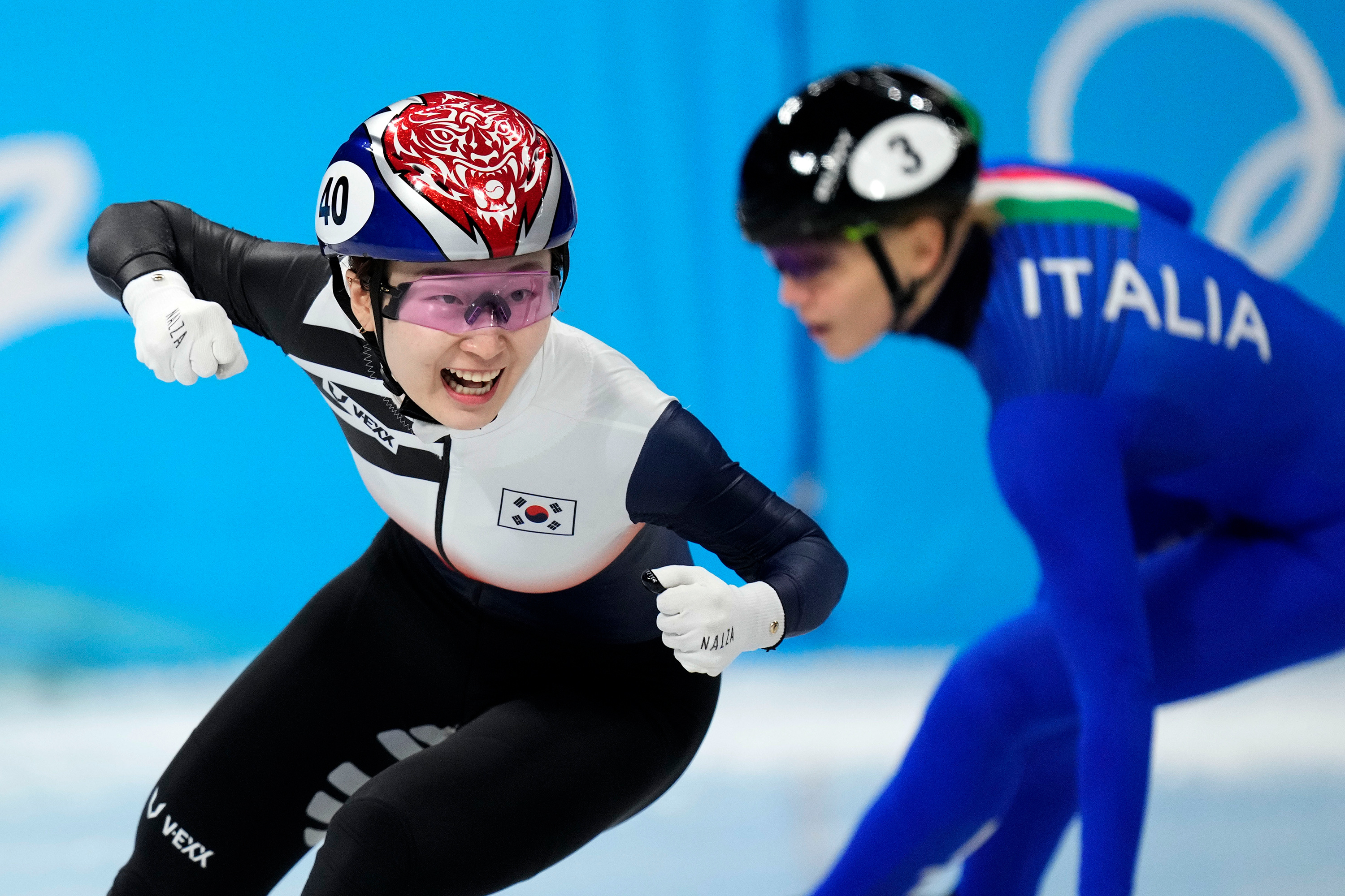 Choi Min-jeong, Korean short track, Bounces back, Speed skating, 3000x2000 HD Desktop