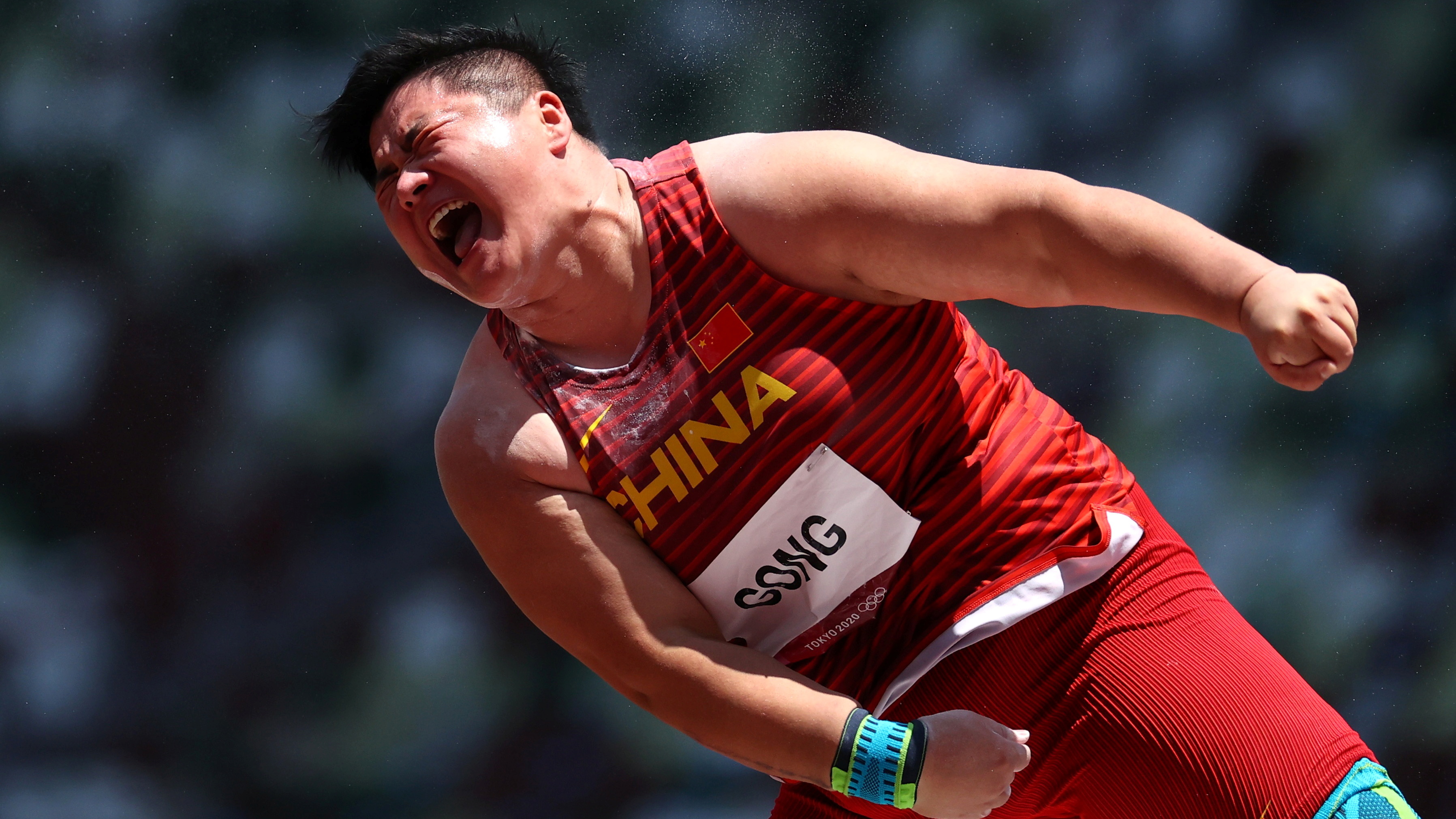 Gong Lijiao, Chinese gold medalist, Hardwarezone forums, 3600x2030 HD Desktop