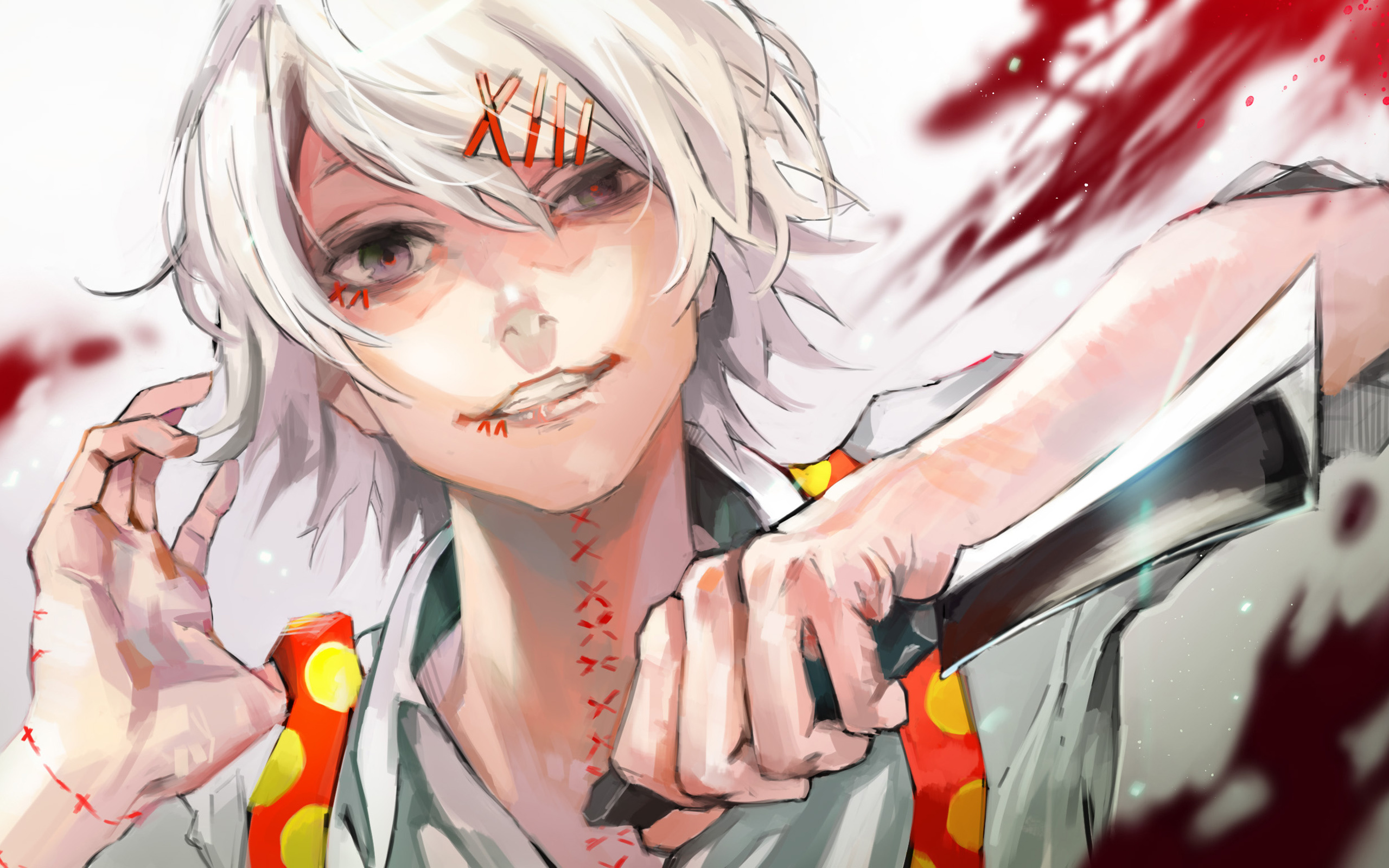 Juuzou Suzuya manga art, Tokyo Ghoul, 2560x1600 HD Desktop