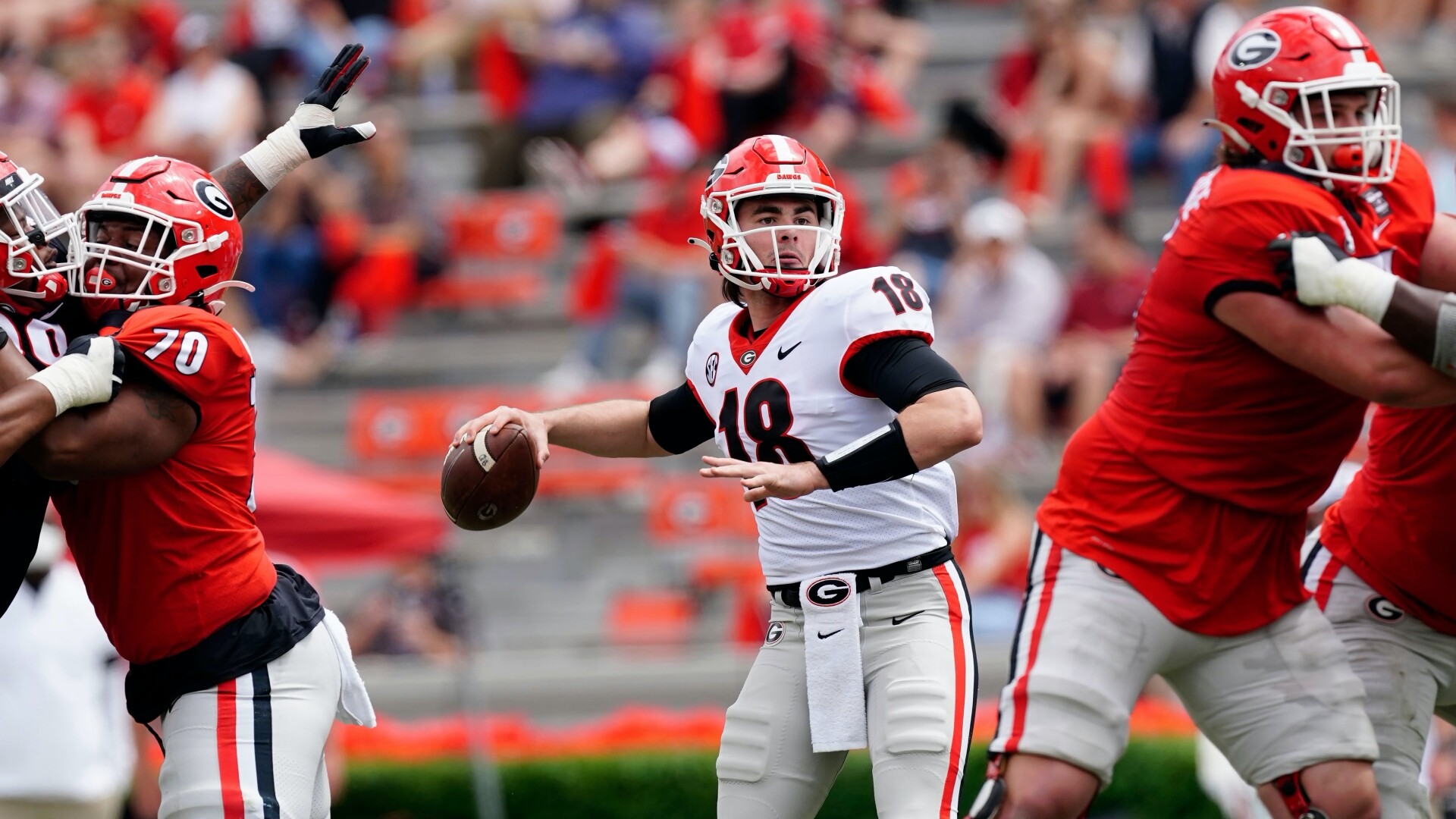 JT Daniels, Georgia Bulldogs Wallpaper, 1920x1080 Full HD Desktop