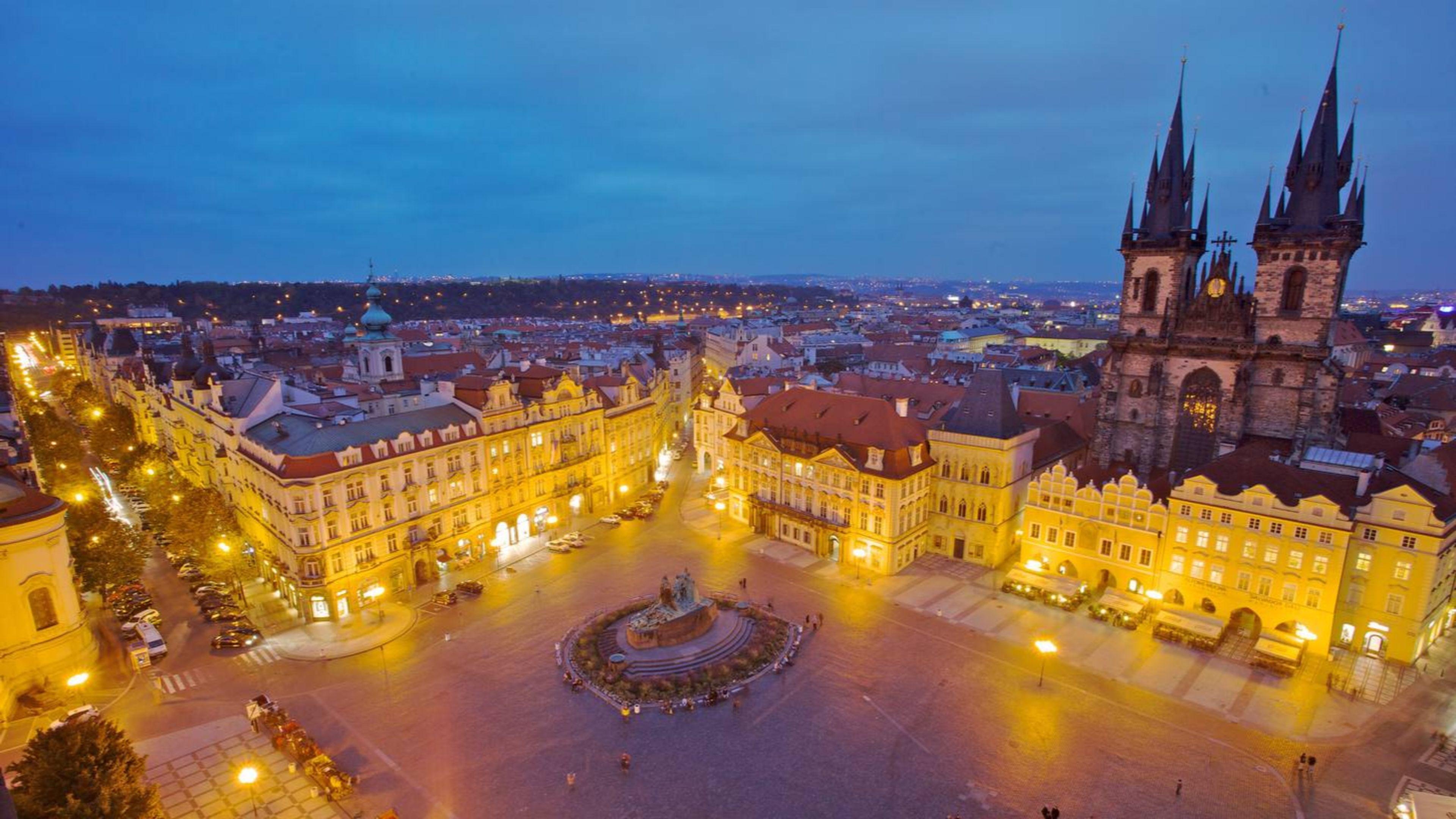 Old Town Square, Prague Wallpaper, 3840x2160 4K Desktop