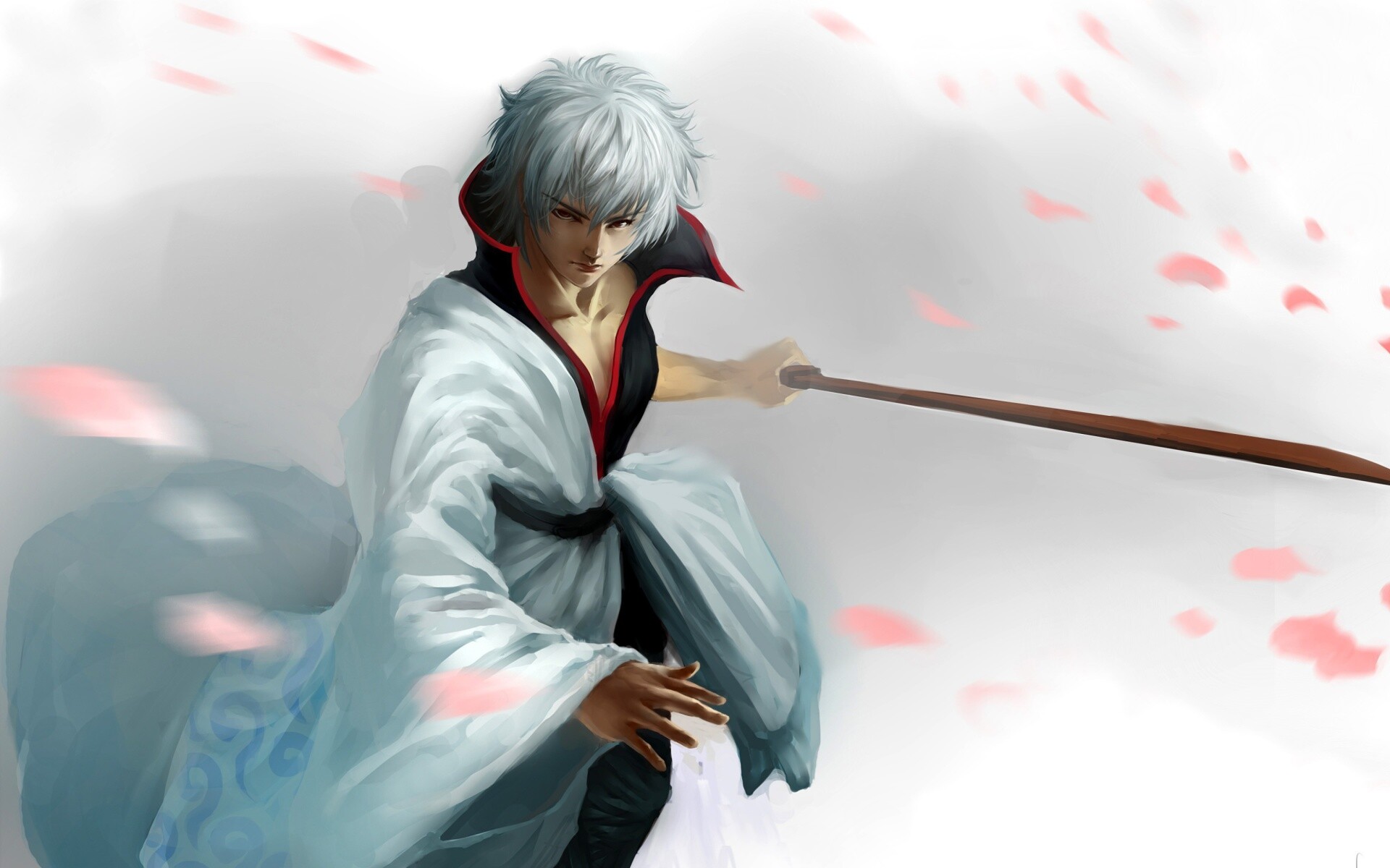 Sakata Gintoki, Desktop PC, Full HD, Gintama wallpaper, 1920x1200 HD Desktop