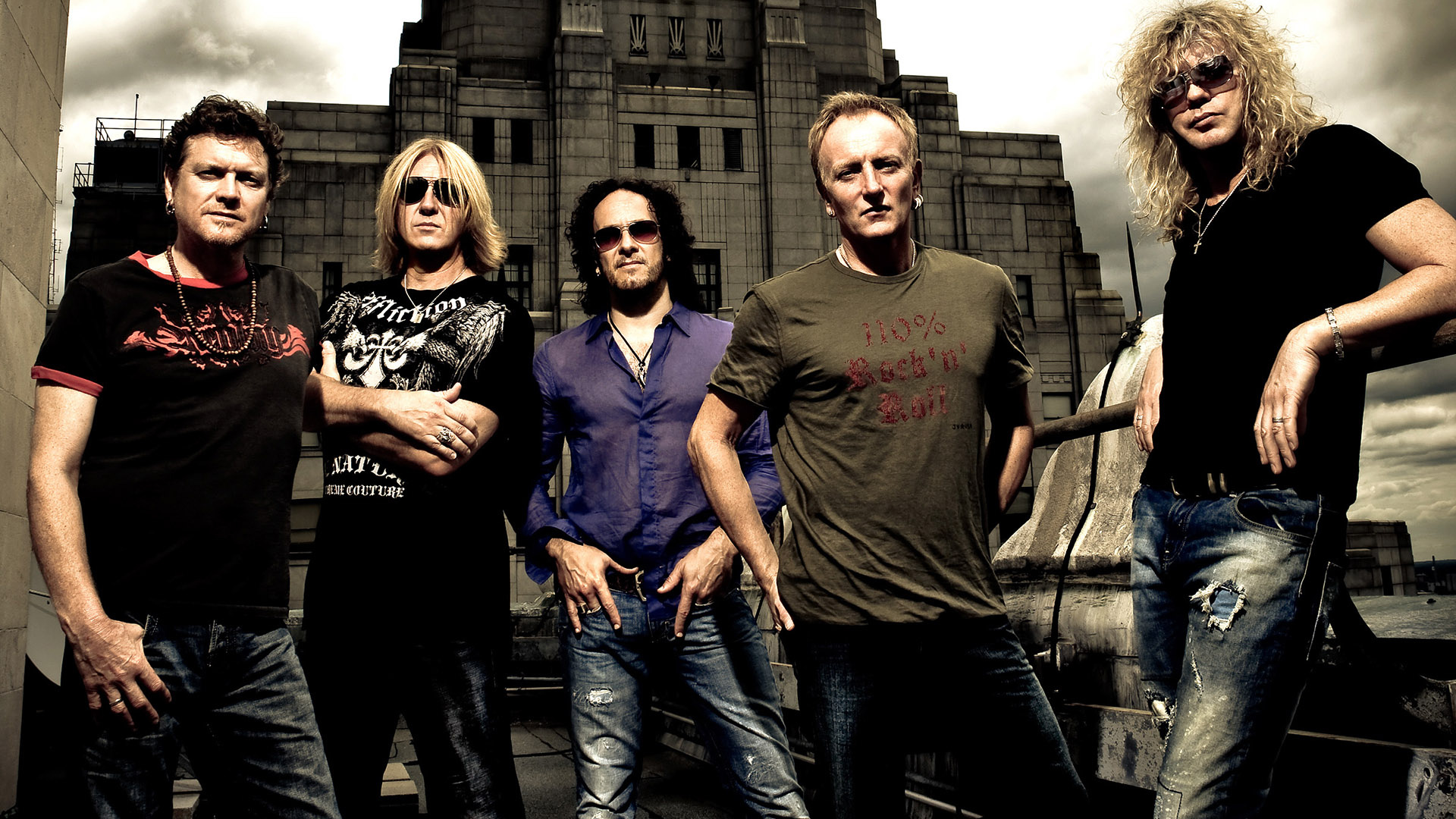 Def Leppard, Metal pioneers, Hard-hitting rock, Headbanging anthems, 1920x1080 Full HD Desktop