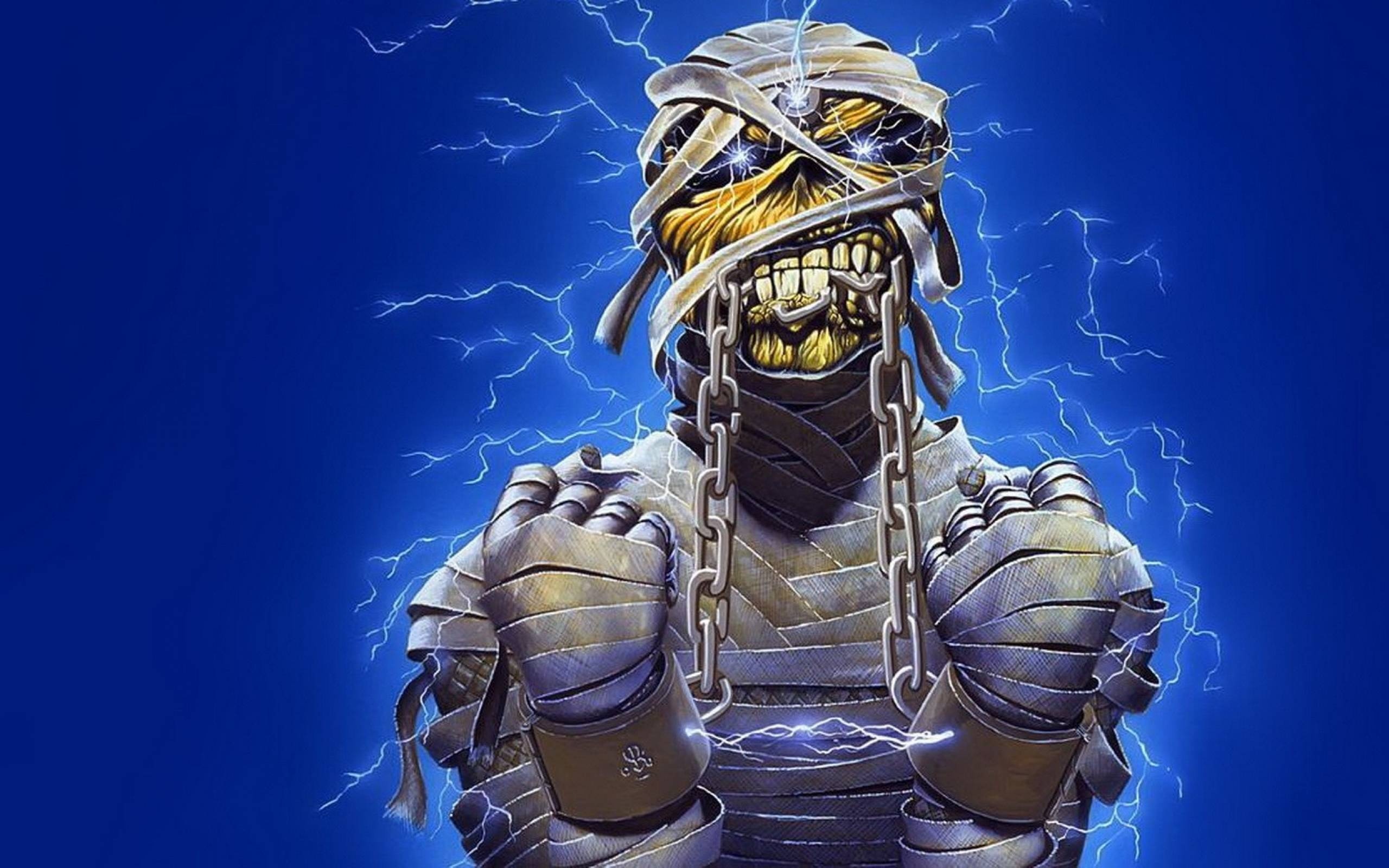 Iron Maiden Band Music, Eddie the mascot, Iconic imagery, Symbol of Iron Maiden, 2560x1600 HD Desktop