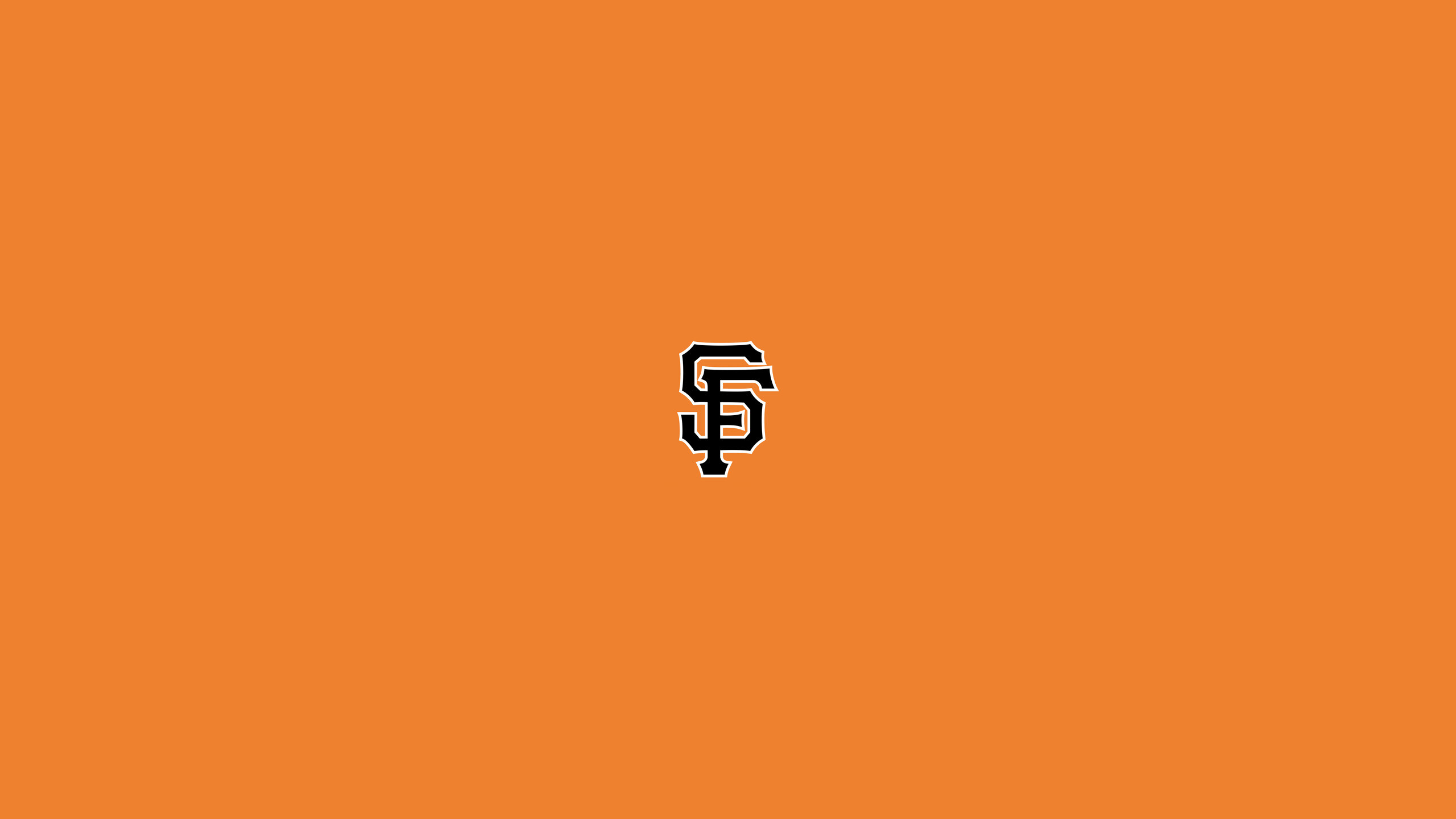 San Francisco Giants, Minimalist logo, HD wallpapers, 2560x1440 HD Desktop