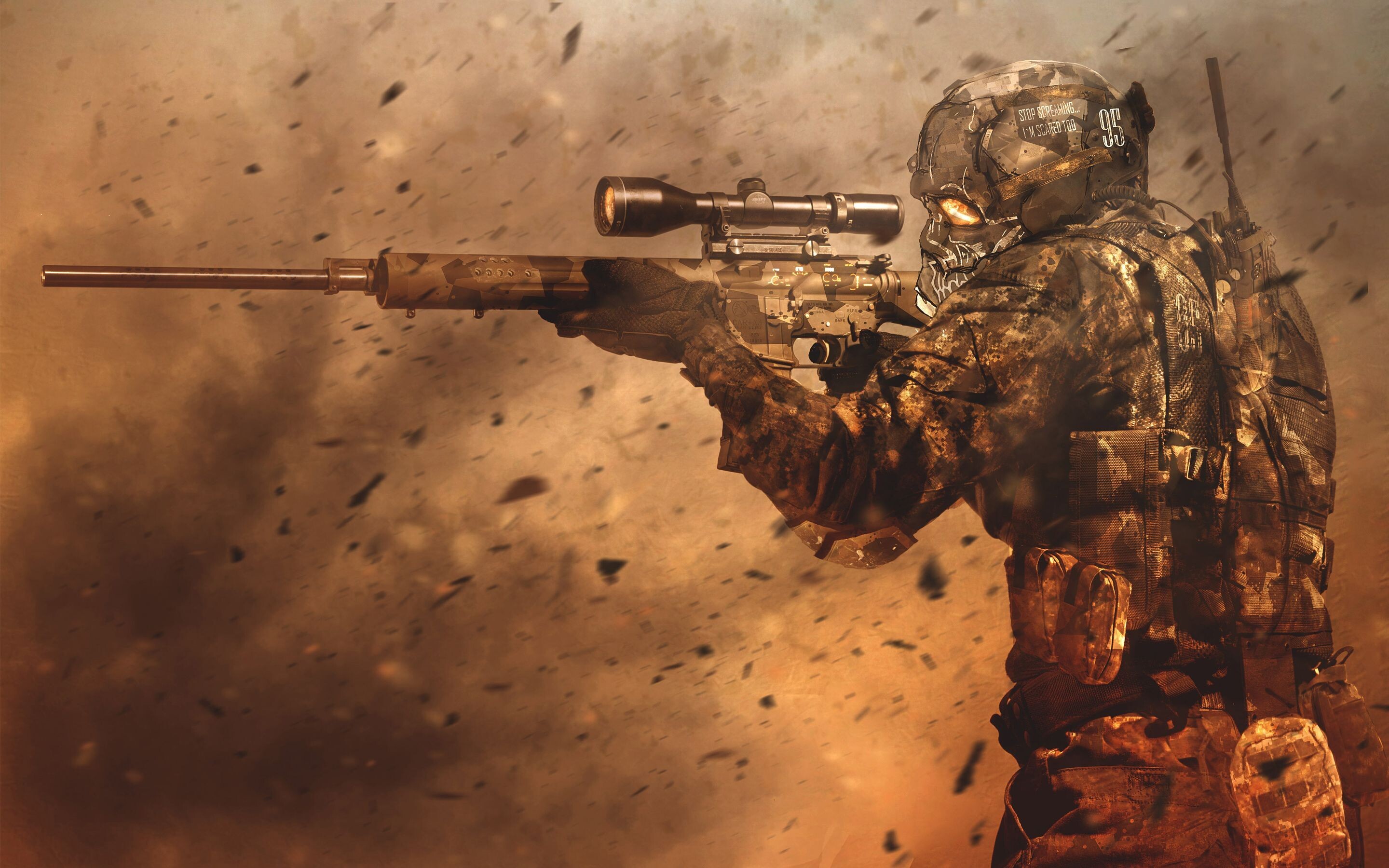 Ghost Recon: Future Soldier, Sniper wallpapers, Gaming, HD, 2880x1800 HD Desktop