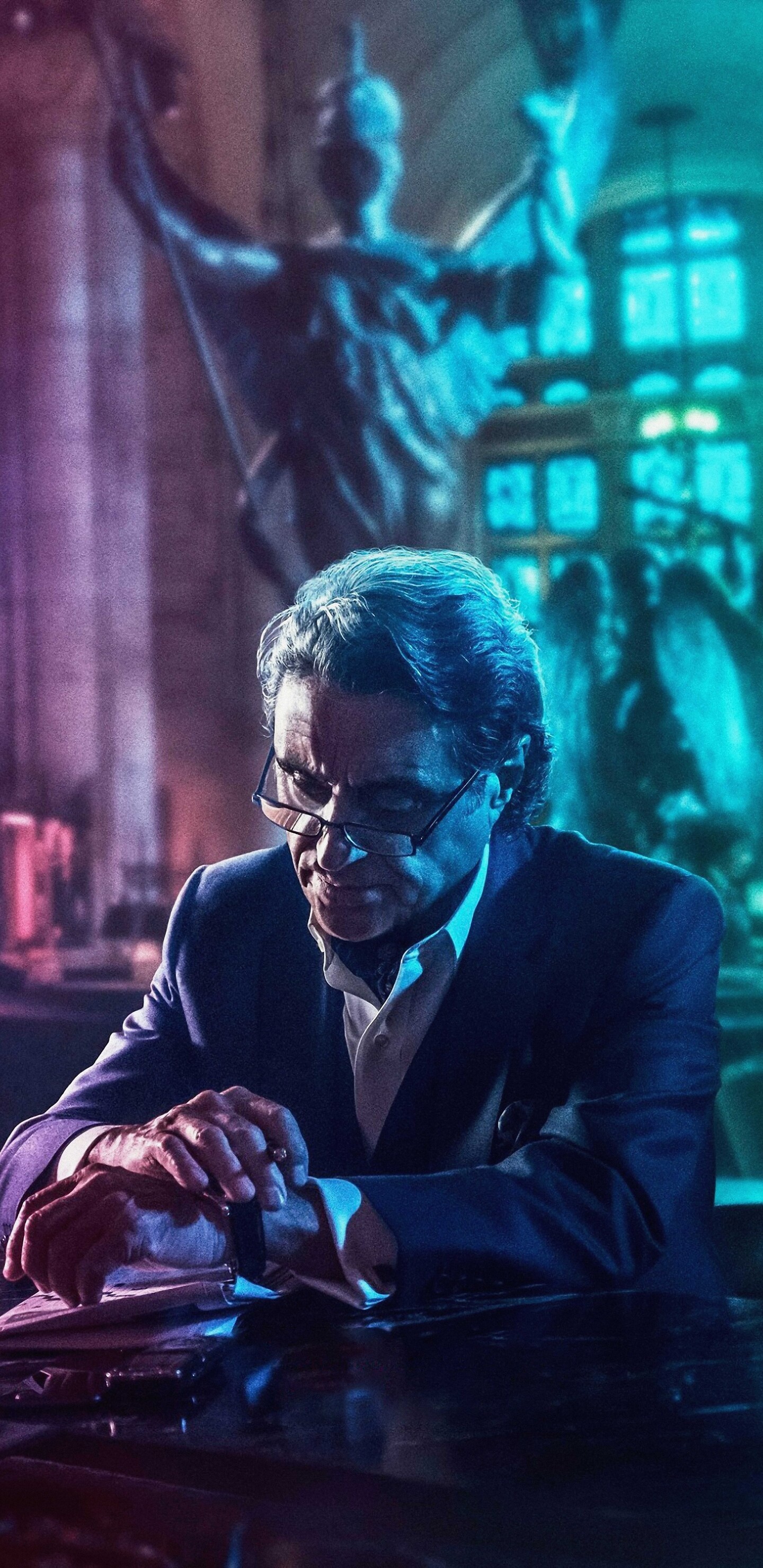 Ian McShane, John Wick 3, Parabellum, 8K resolution, 1440x2960 HD Phone