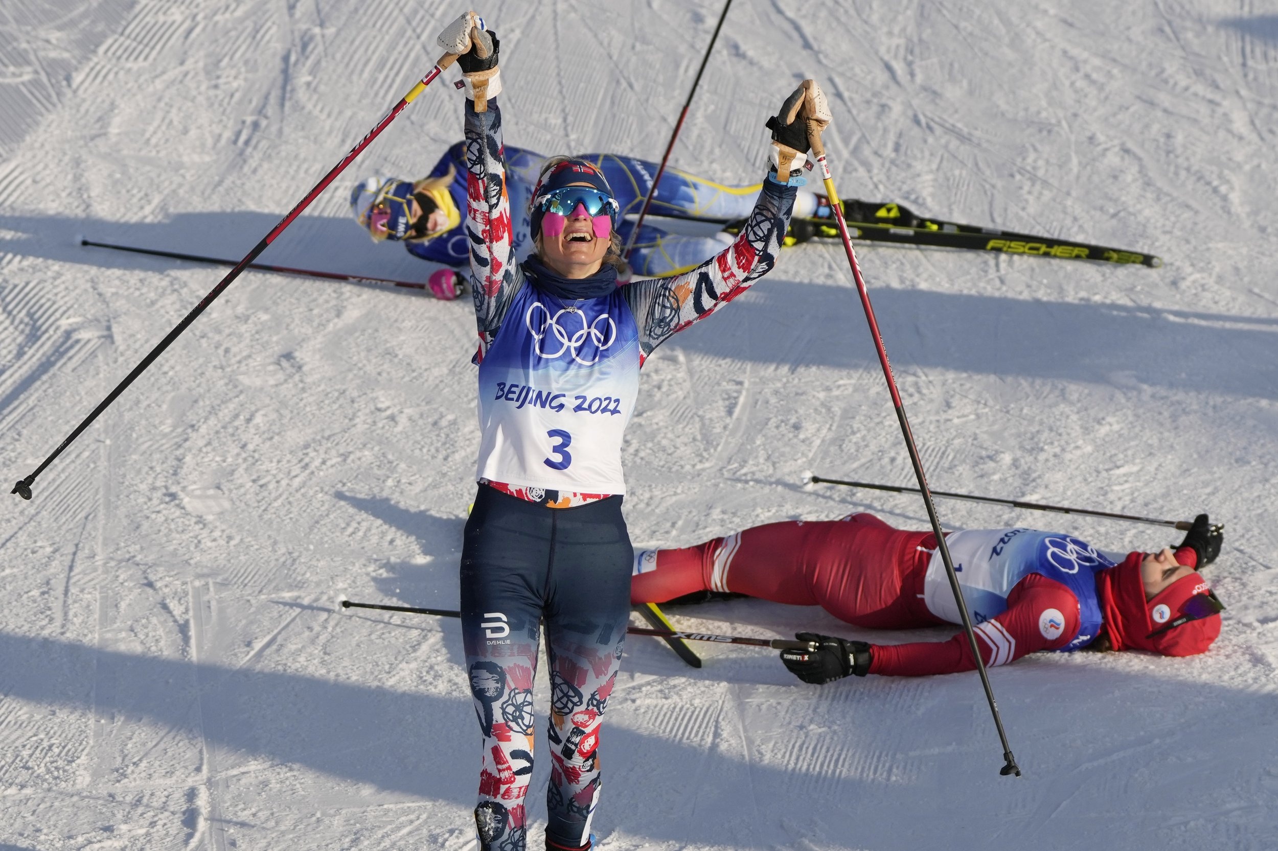 Therese Johaug, Beijing Olympics, 2500x1670 HD Desktop