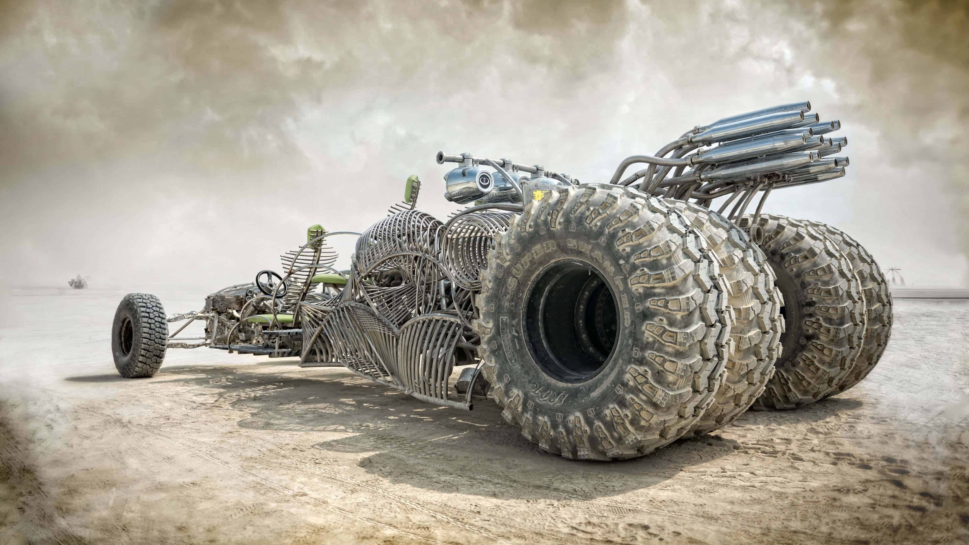 Mad Max, Fury Road car, UHD 4K wallpaper, Automotive beauty, 3840x2160 4K Desktop