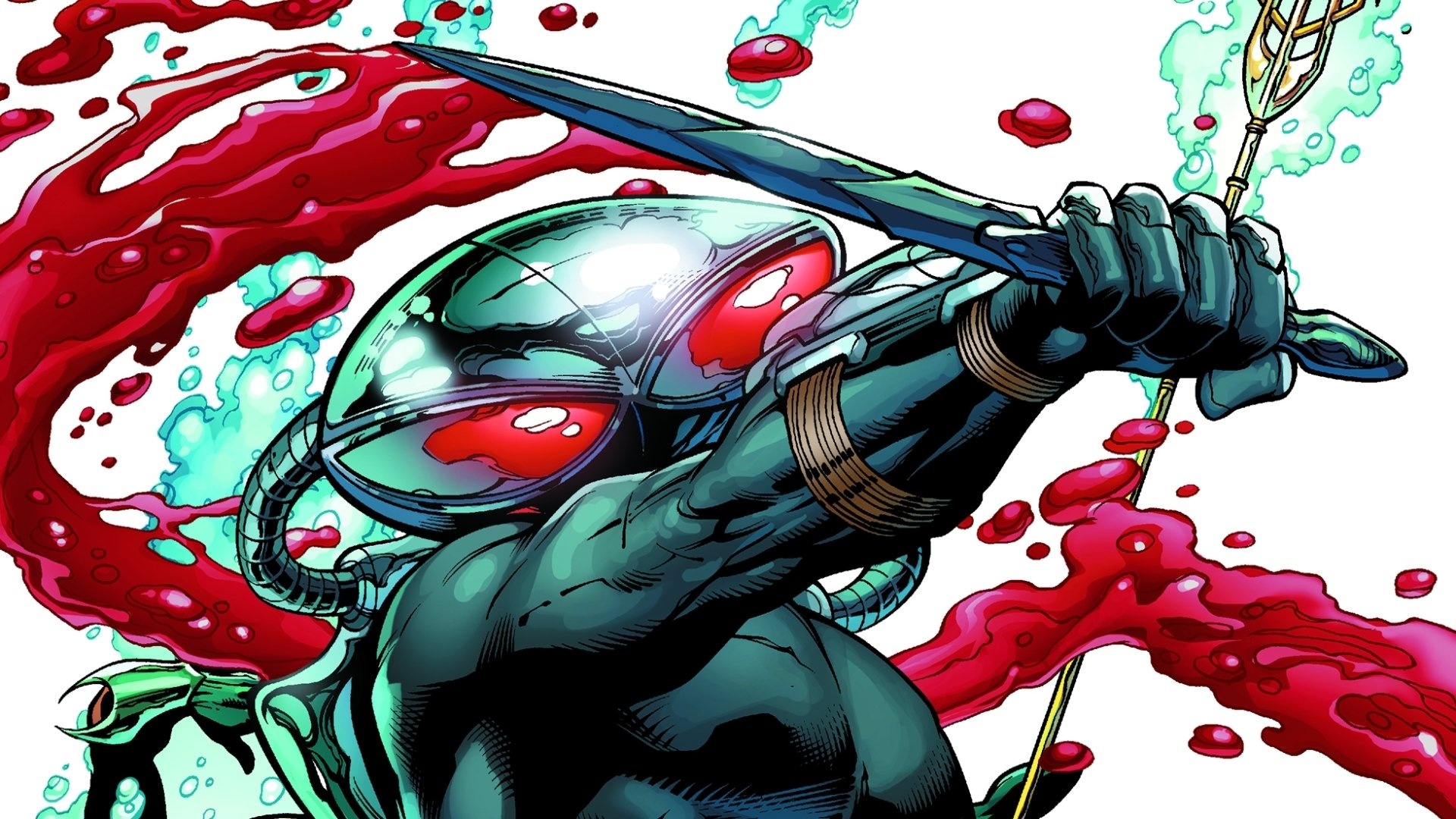 Black Manta, Aquaman villain, Movie antagonist, HD wallpapers, 1920x1080 Full HD Desktop