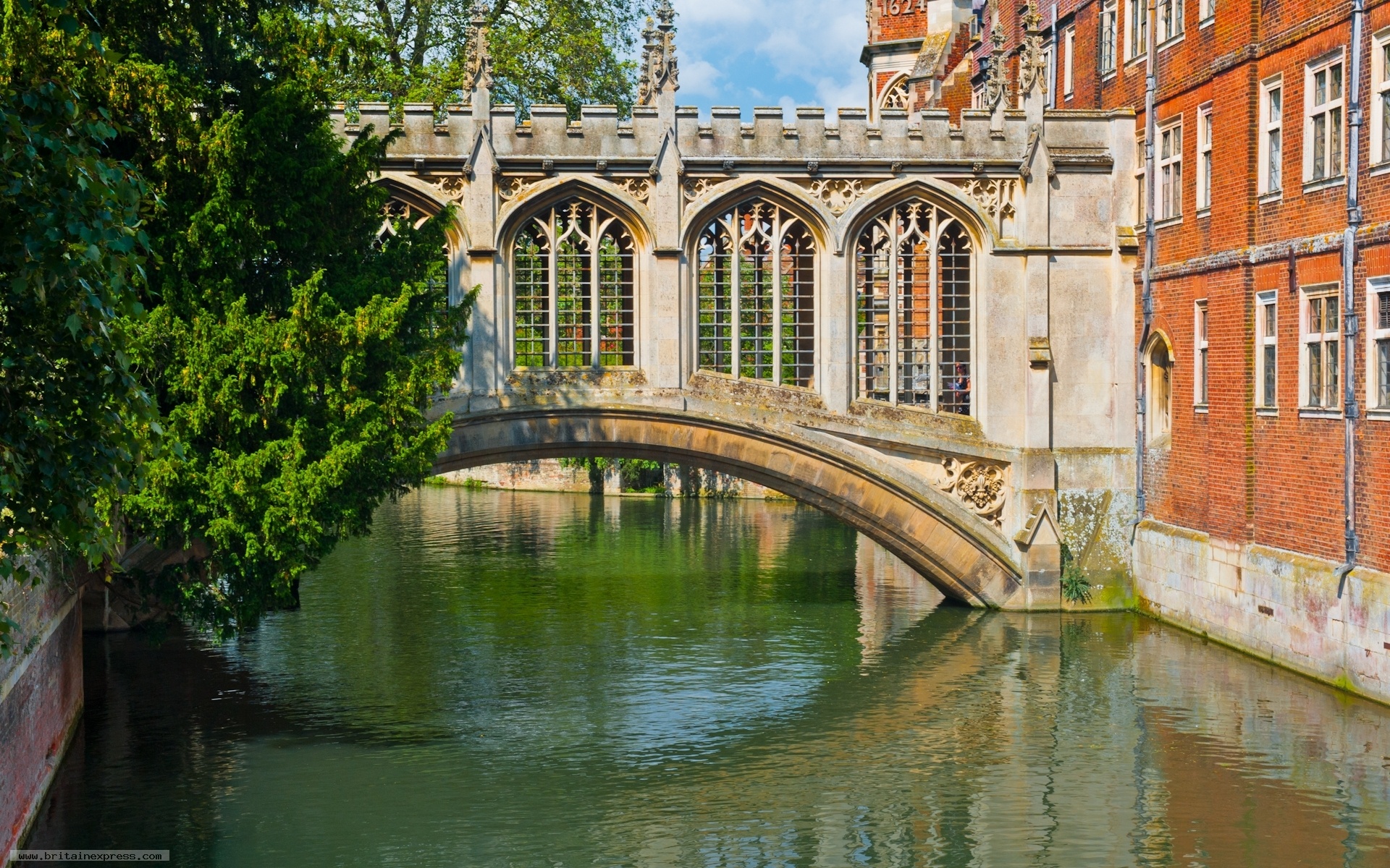 Bridge of Sighs, Cambridge, Iconic landmark, Architectural wonder, 1920x1200 HD Desktop