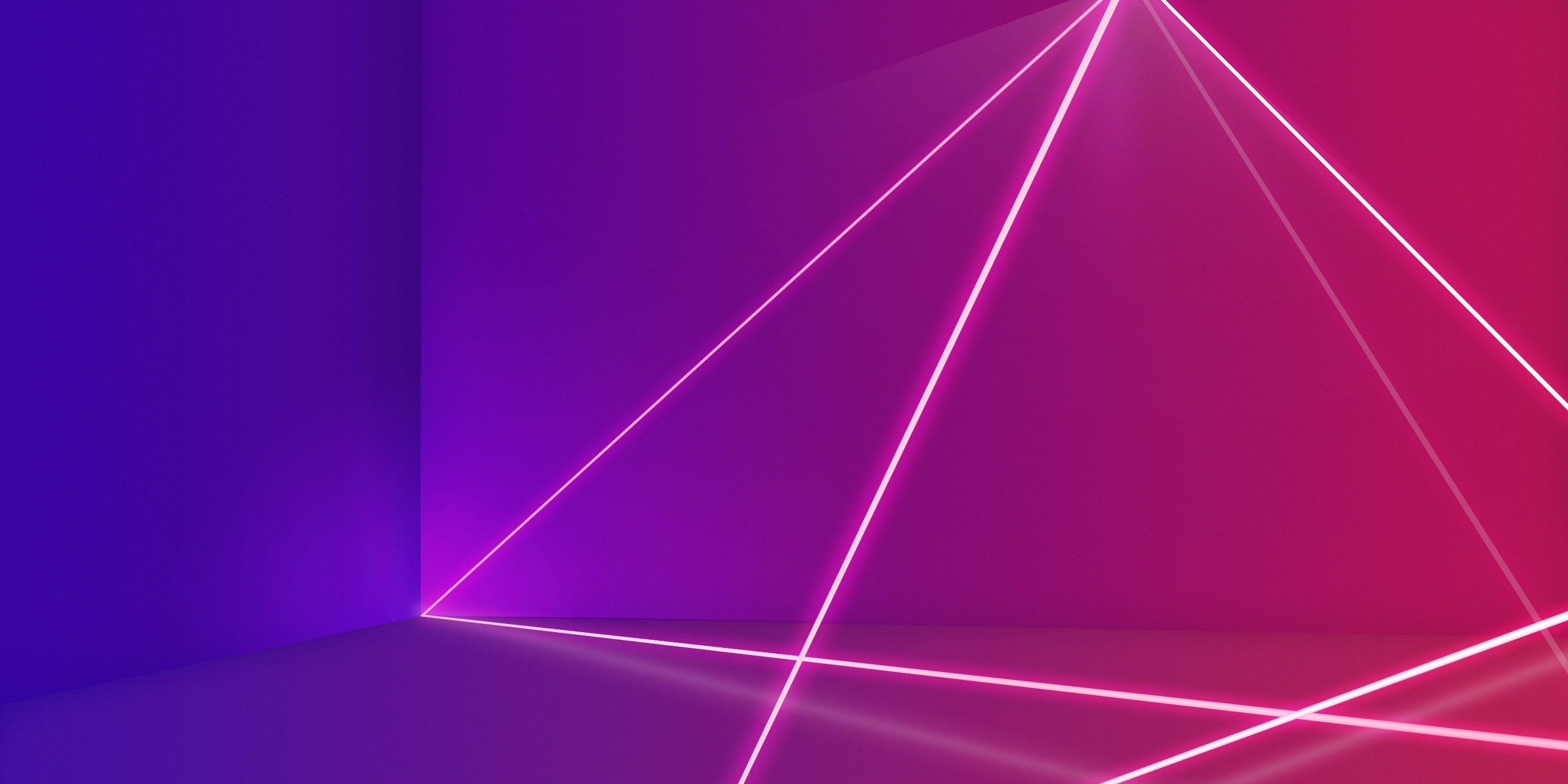 Laser, Lines Wallpaper, 2880x1440 Dual Screen Desktop