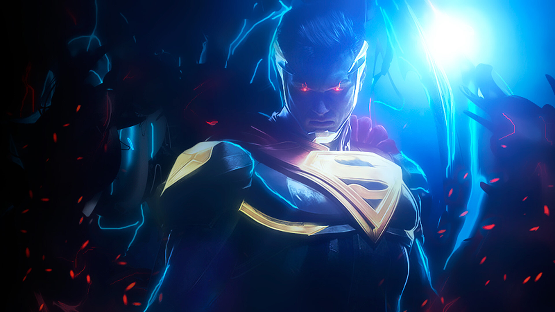 Superman Injustice 2, Art HD, Superheroes, 1920x1080 Full HD Desktop