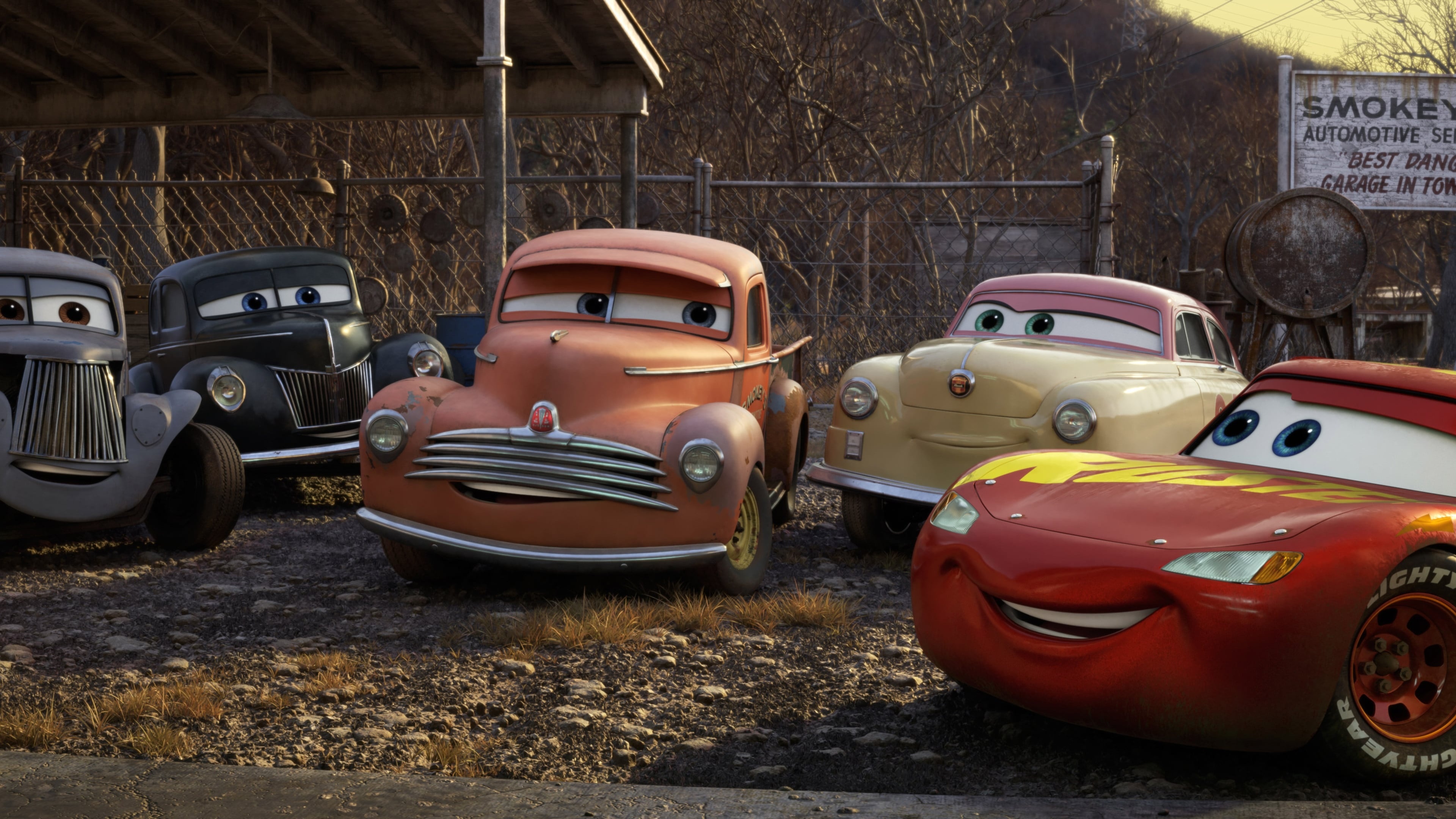 Piston Cup legends, Cars Wallpaper, 3840x2160 4K Desktop