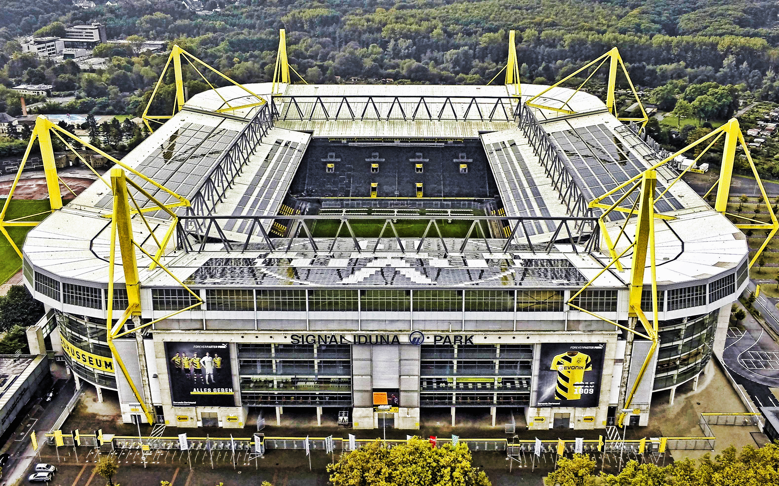 Signal Iduna Park, Borussia Dortmund Wallpaper, 2560x1600 HD Desktop