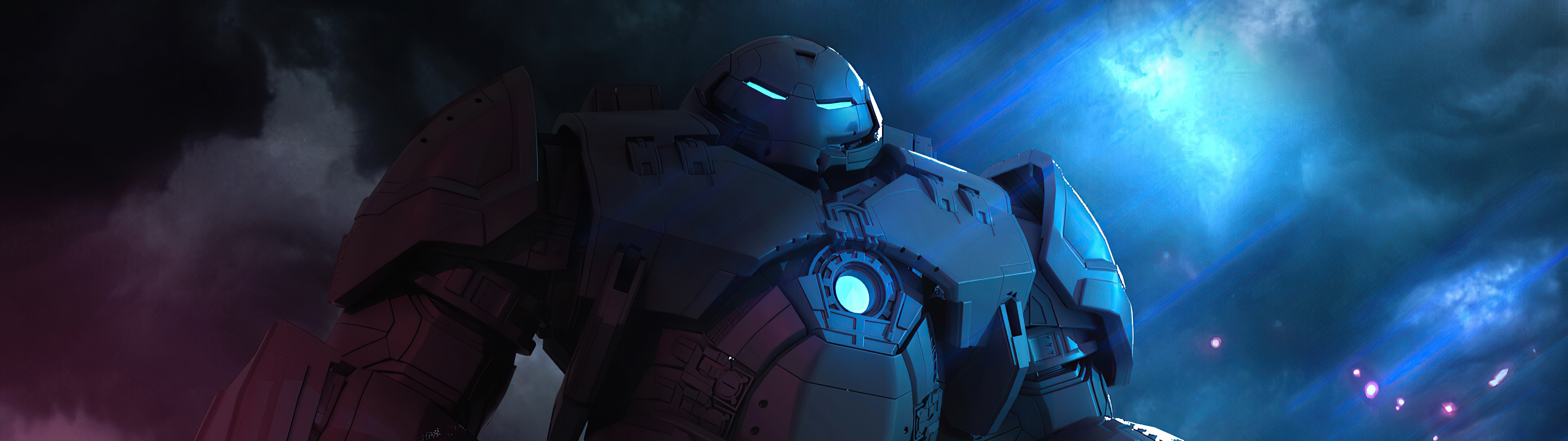 Hulkbuster, Hulkbuster wallpaper, Marvel comics, 3840x1080 Dual Screen Desktop