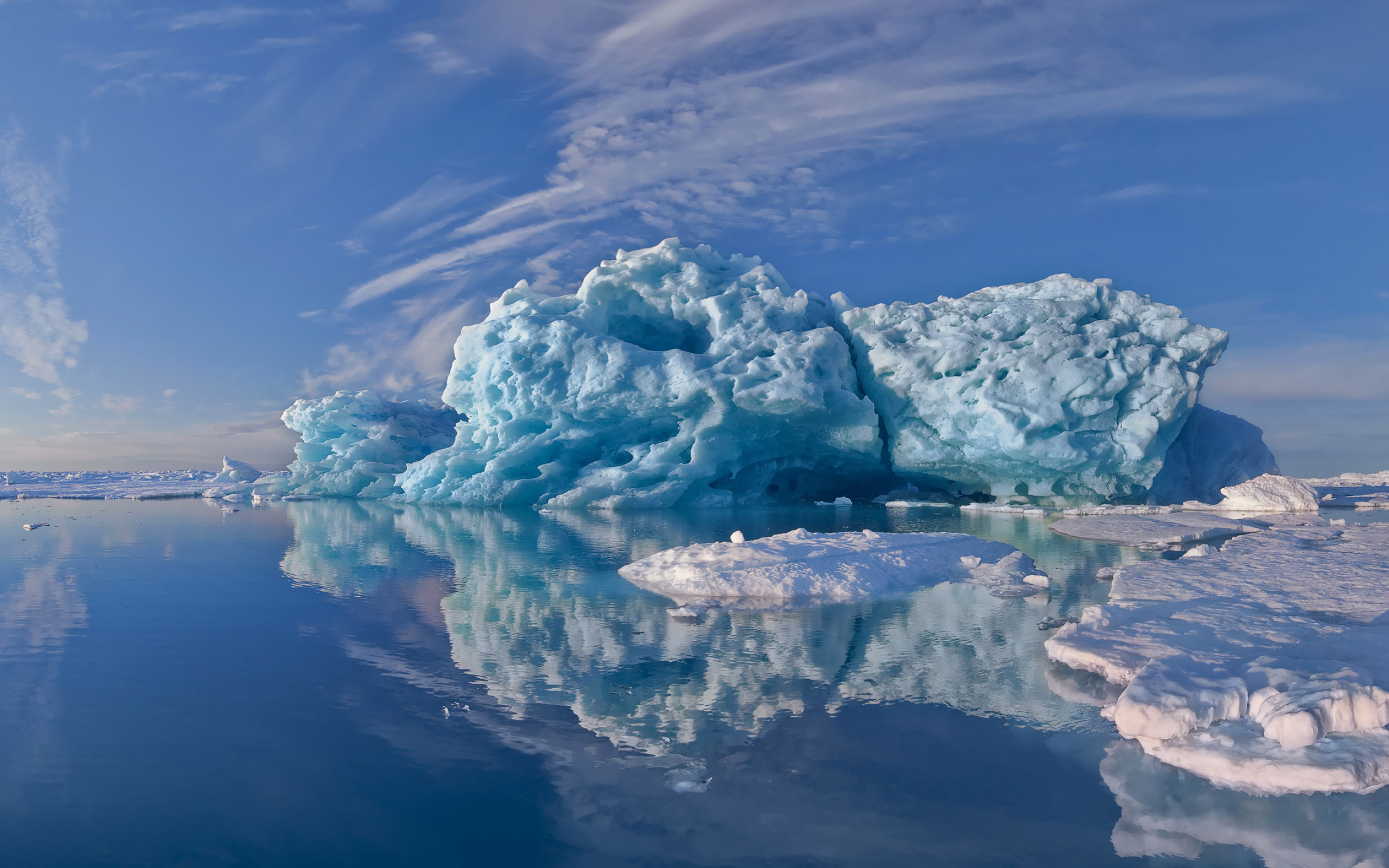 Greenland, Travels, Iceberg, Wallpaper, 2560x1600 HD Desktop