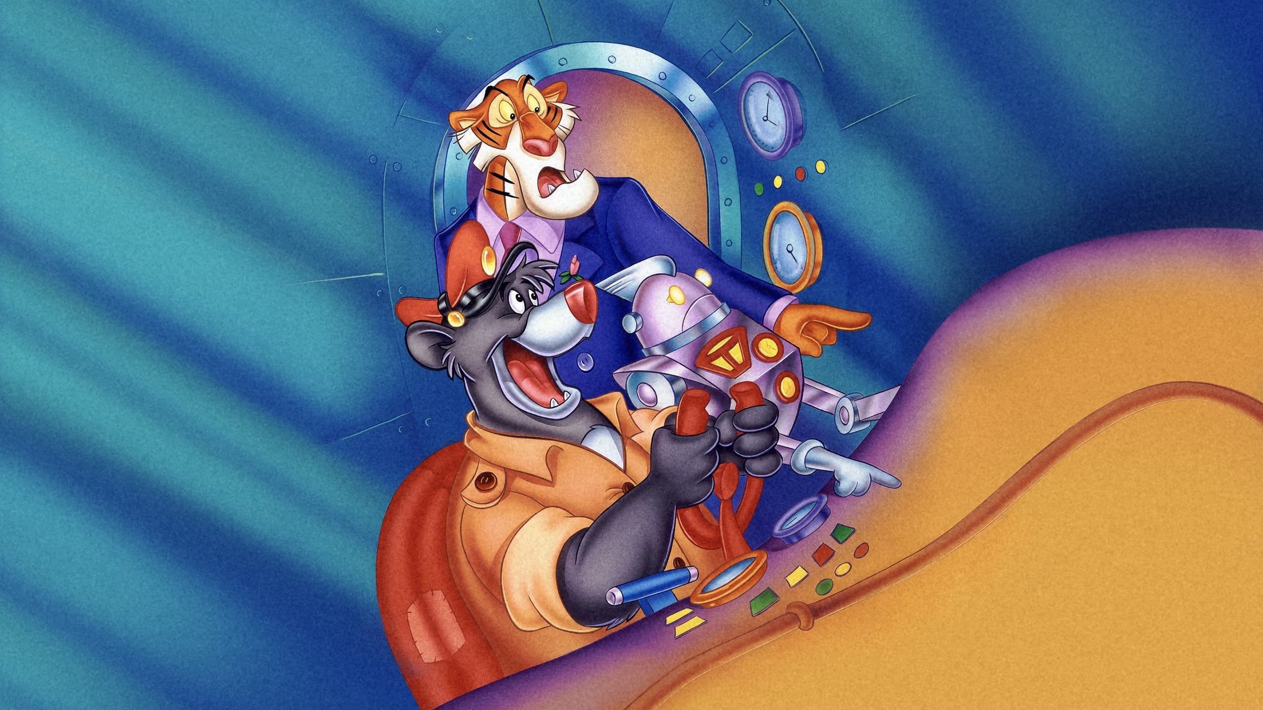 TaleSpin animation, TaleSpin TV series, 1990-1991, Backdrops, 2560x1440 HD Desktop