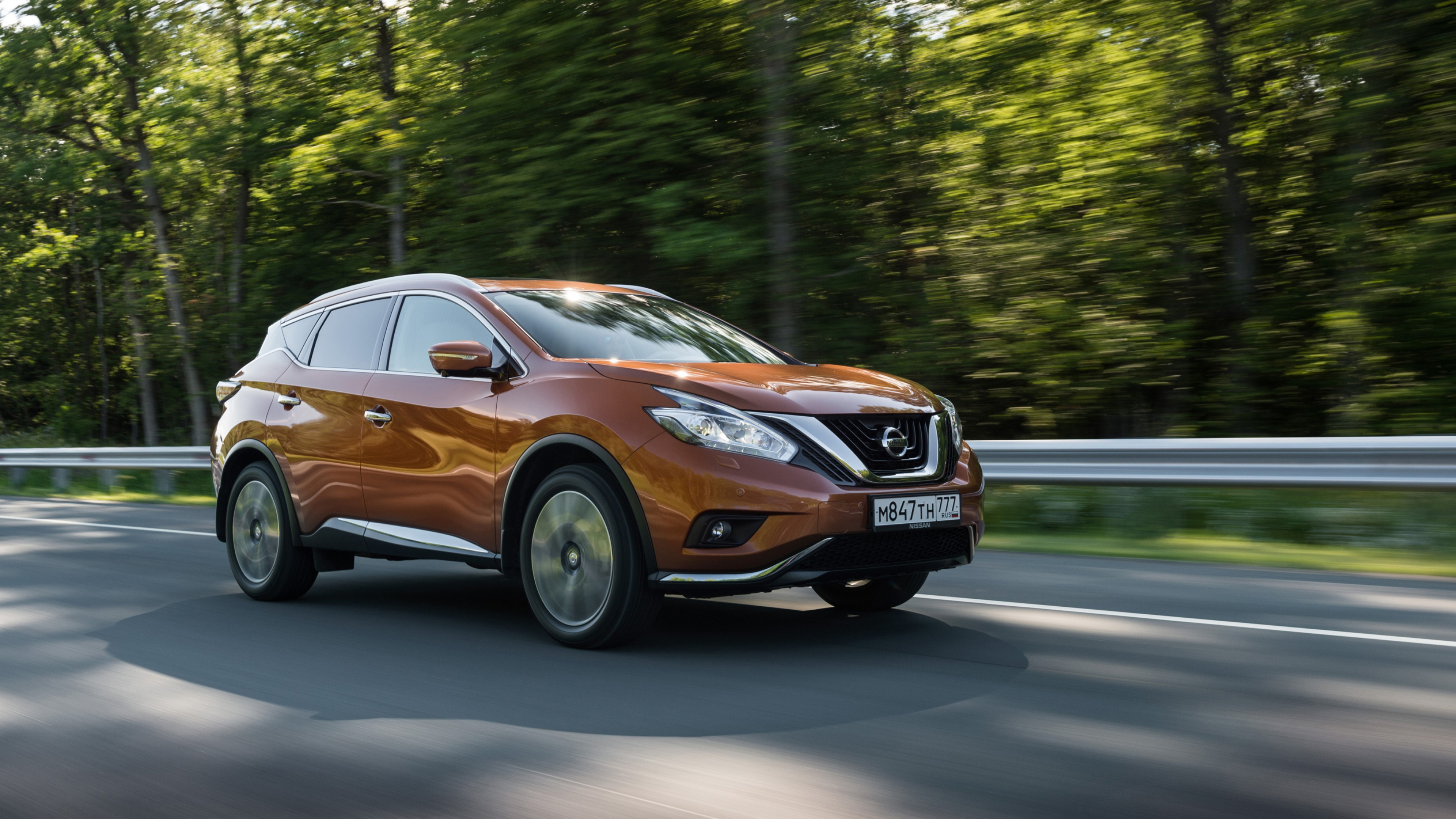 Nissan Murano, Russian specifications, Compact SUV, Modern design, 3840x2160 4K Desktop