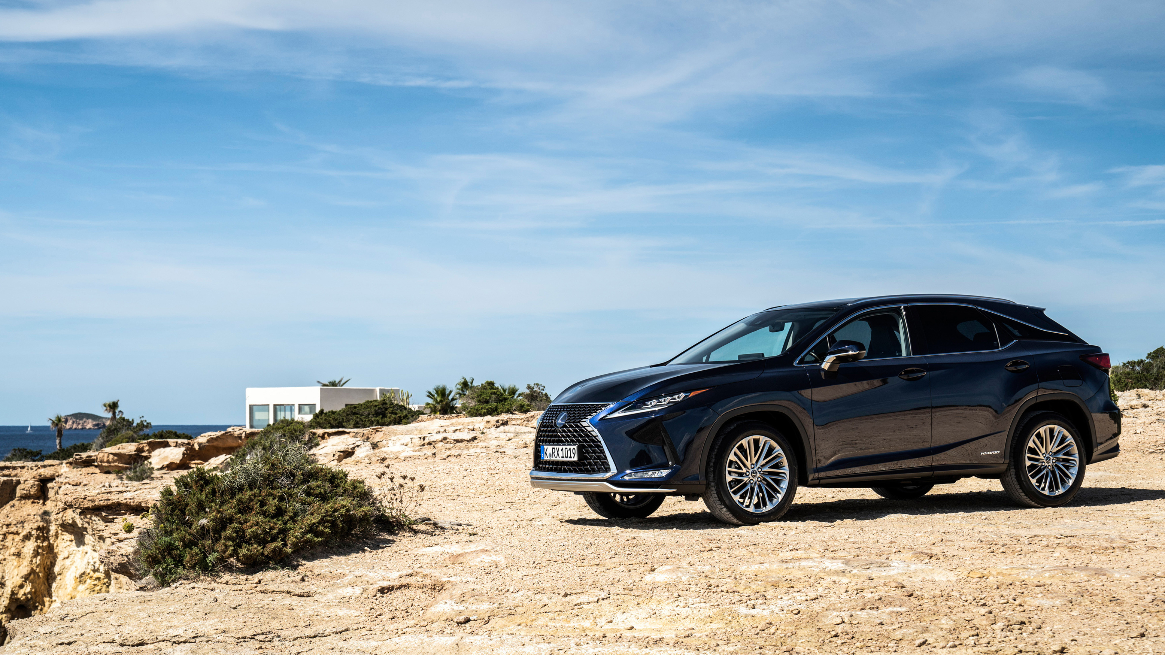 Lexus RX, Cars desktop wallpapers, Deep blue, 2019, 3840x2160 4K Desktop