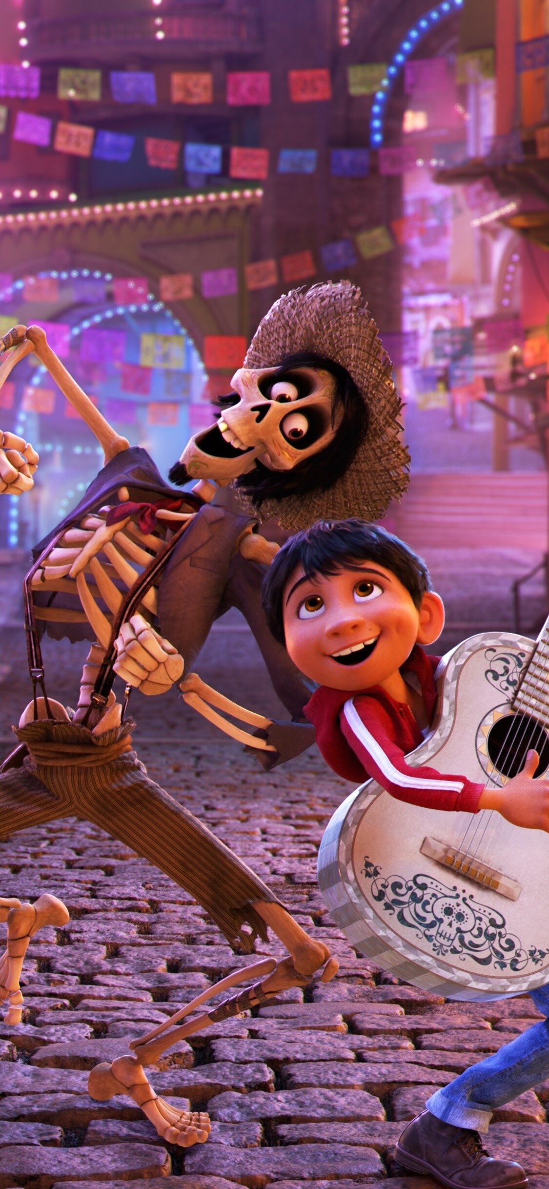 Coco animated movie wallpaper, iPhone XS wallpaper, 4K imagery, Stunning visuals, 1130x2440 HD Phone