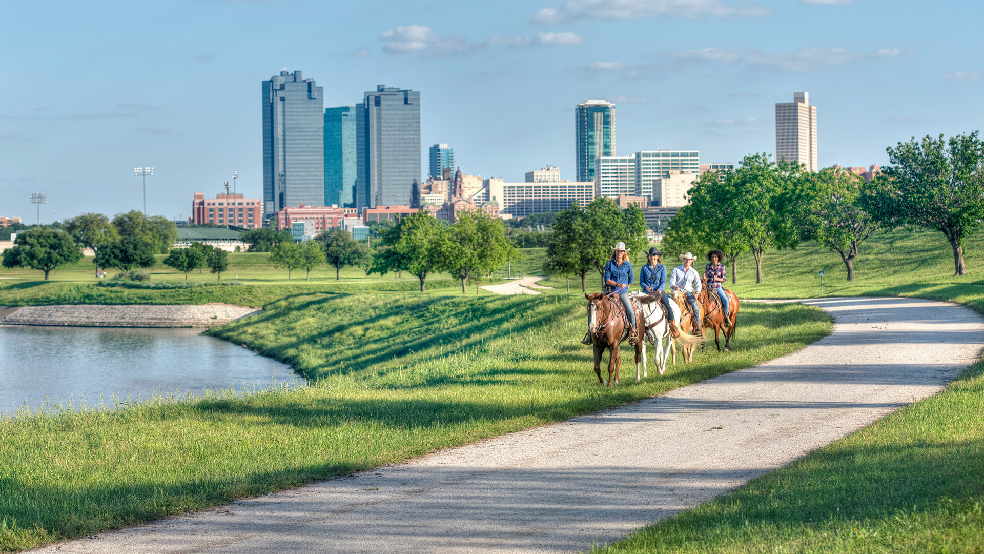 Trinity River Trail, Fort Worth Wallpaper, 1920x1080 Full HD Desktop