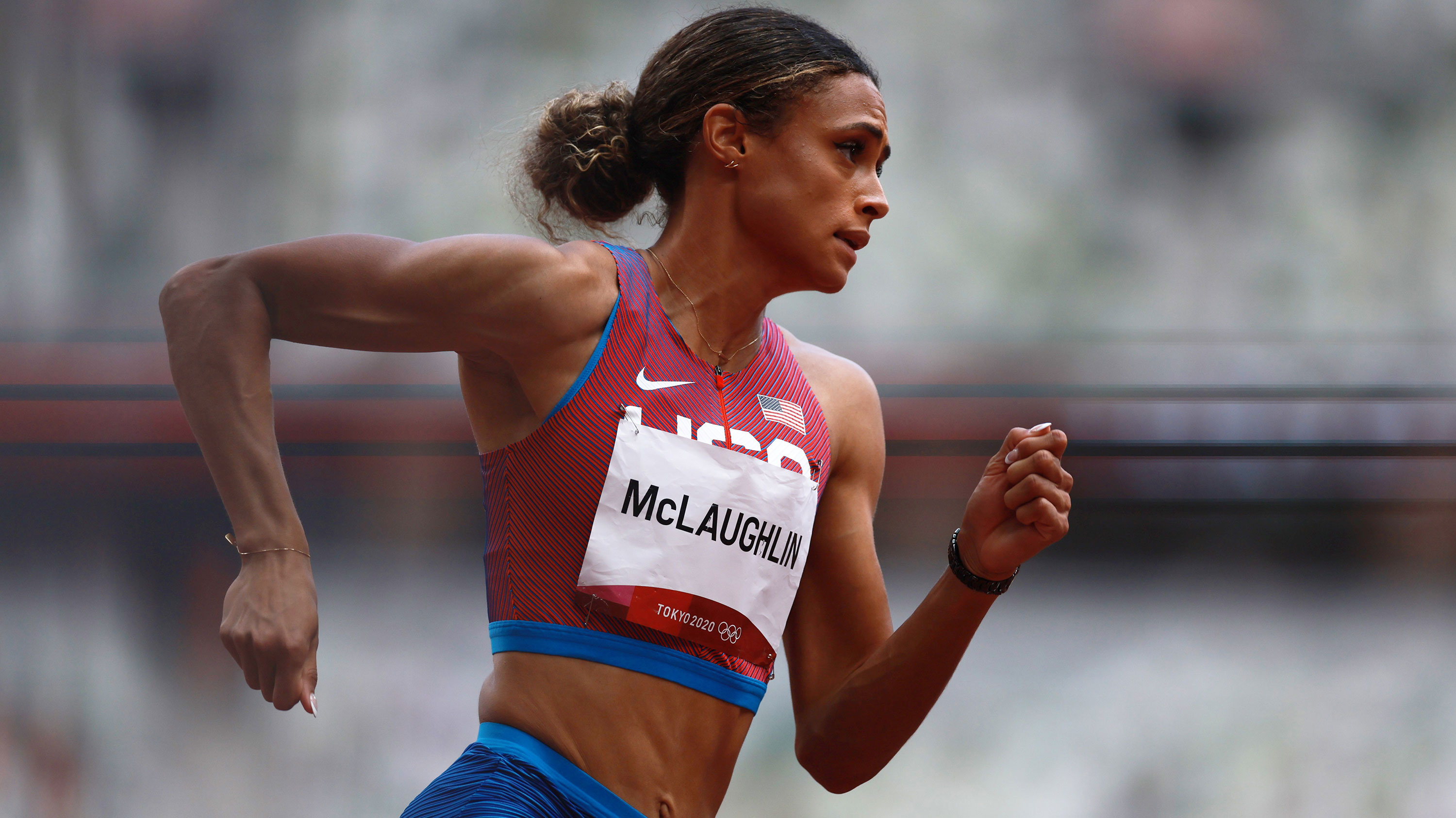 Tokyo 2020 Olympics, Sydney McLaughlin Wallpaper, 3000x1690 HD Desktop