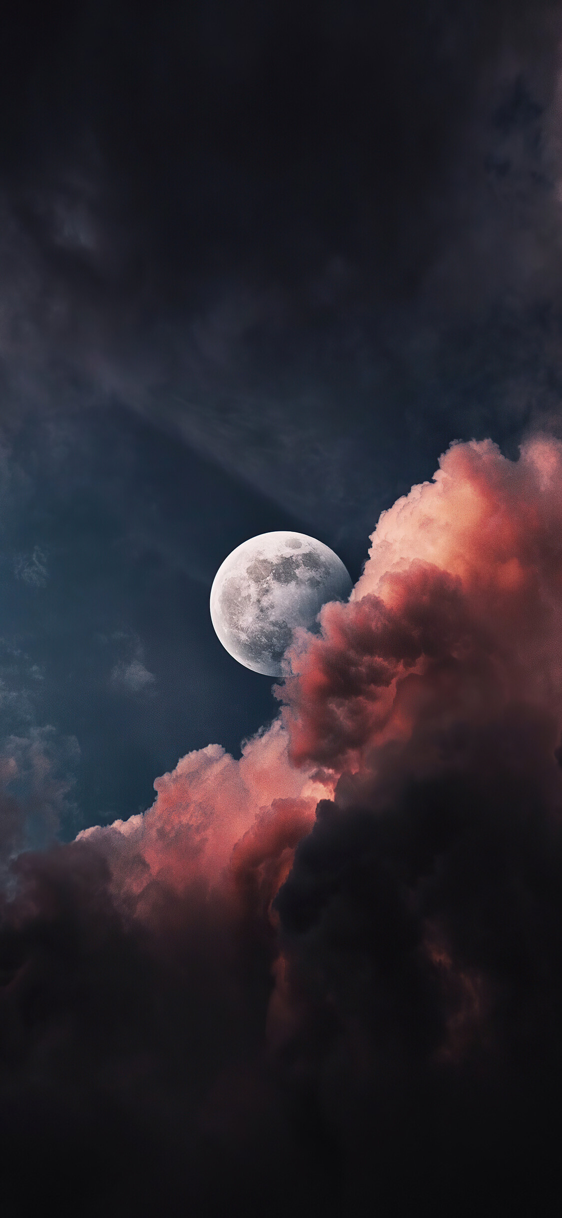 Moonlight, Lunar delight, 4K iPhone wallpapers, HD images, 1130x2440 HD Phone