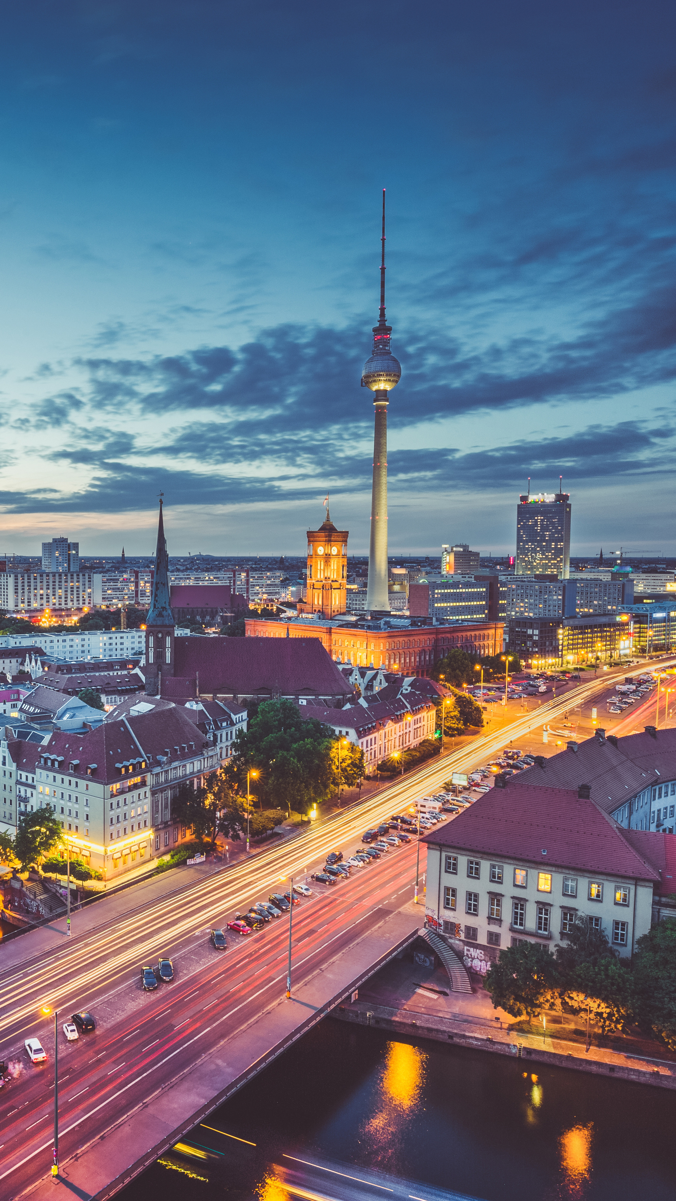 Berlin, Capital of Germany, 5K Sony Xperia, HD 4K wallpapers, 2160x3840 4K Phone
