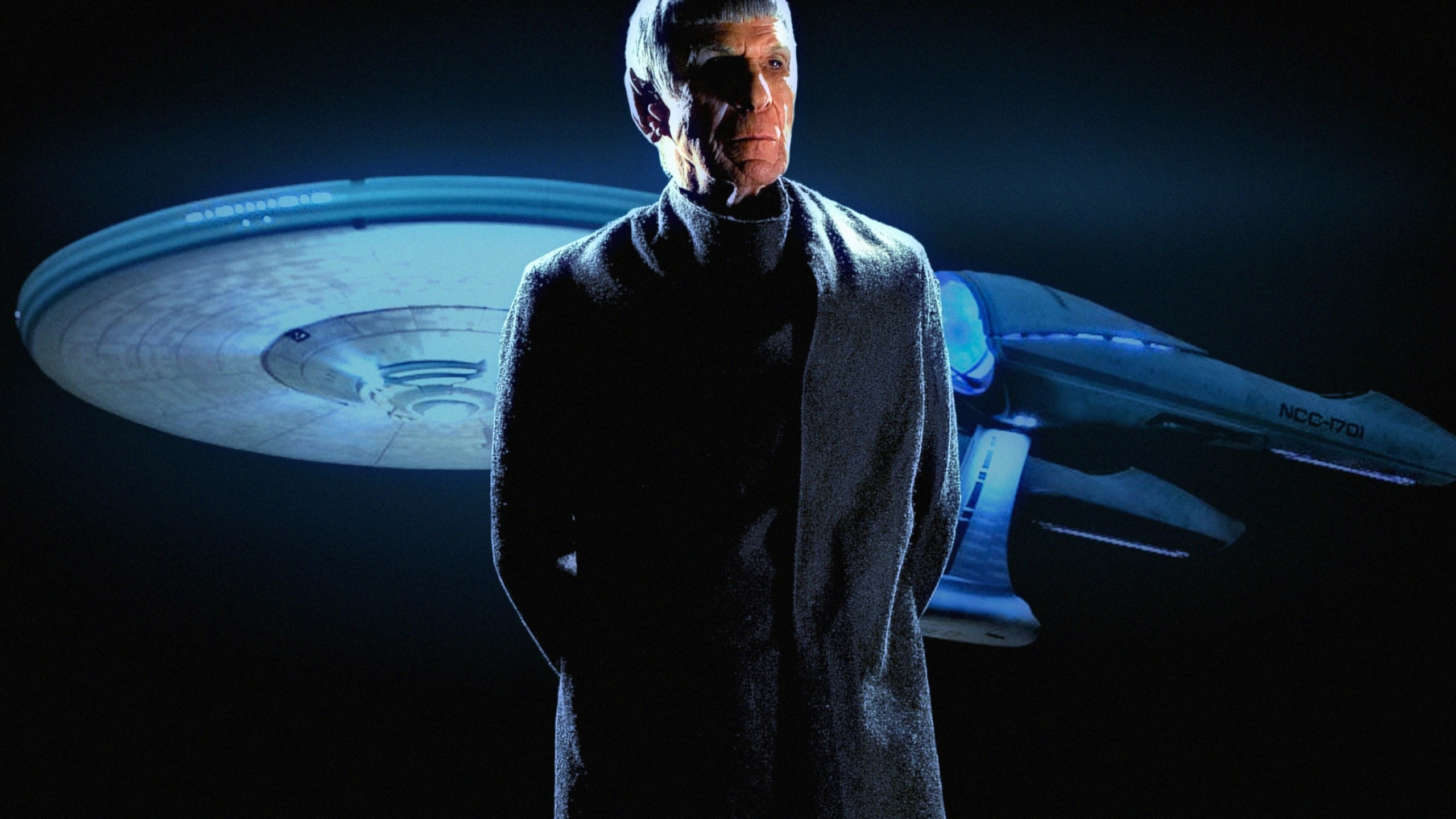 Spock, Leonard Nimoy, Wallpaper, Star Trek, 2560x1440 HD Desktop