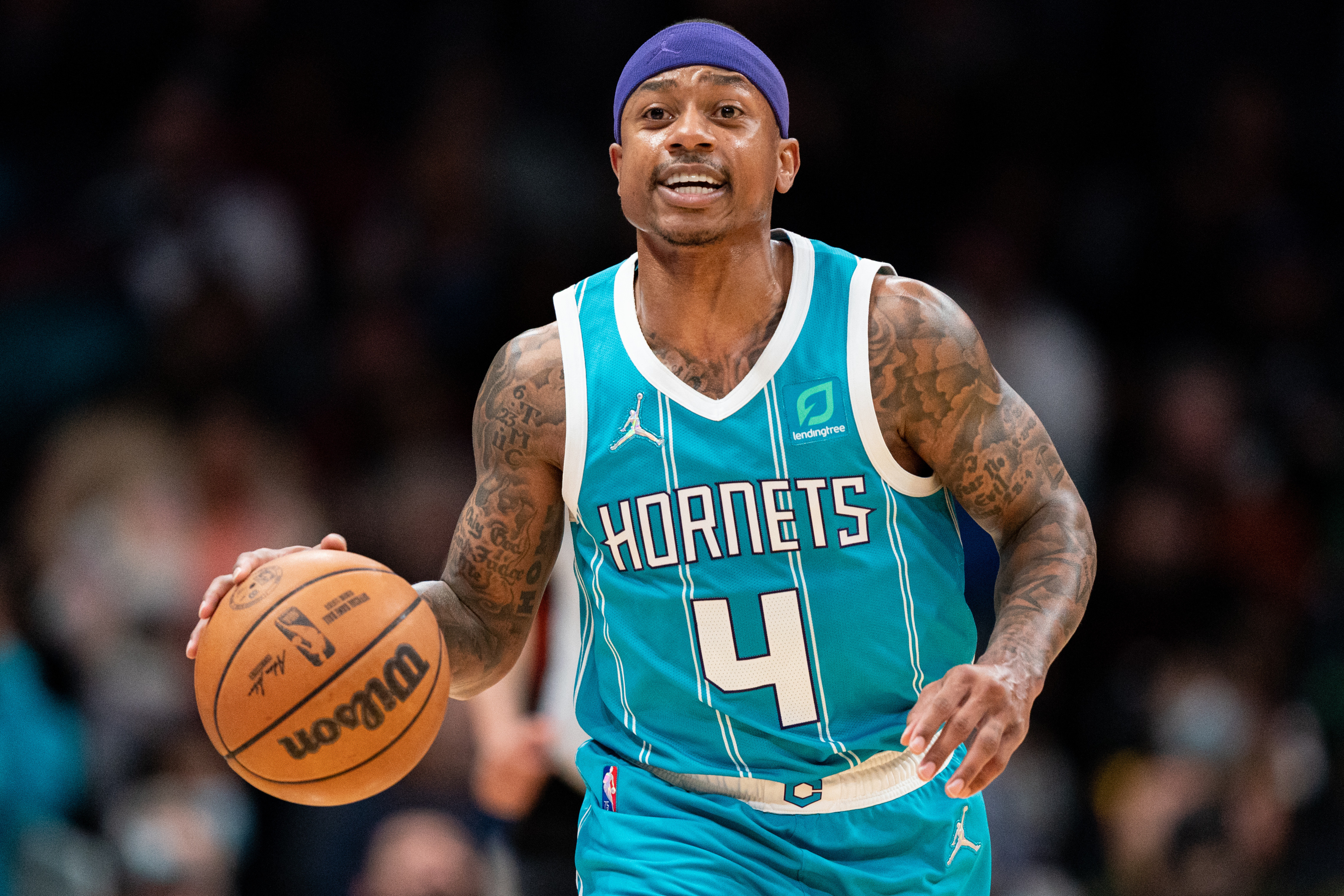 Charlotte Hornets, Isaiah Thomas Wallpaper, 3200x2140 HD Desktop