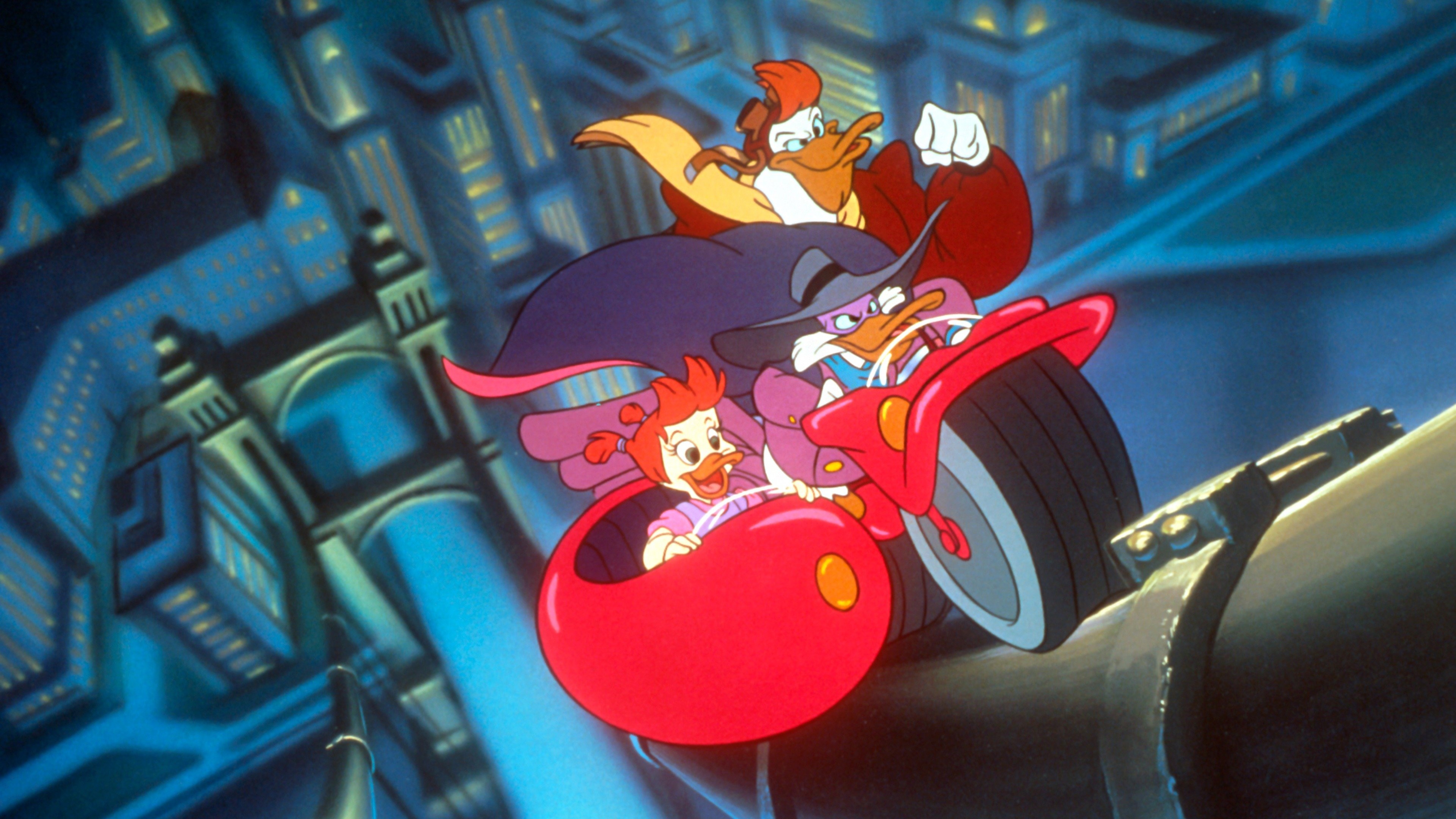 Launchpad McQuack, Darkwing duck, TV series online, Plex streaming, 3840x2160 4K Desktop