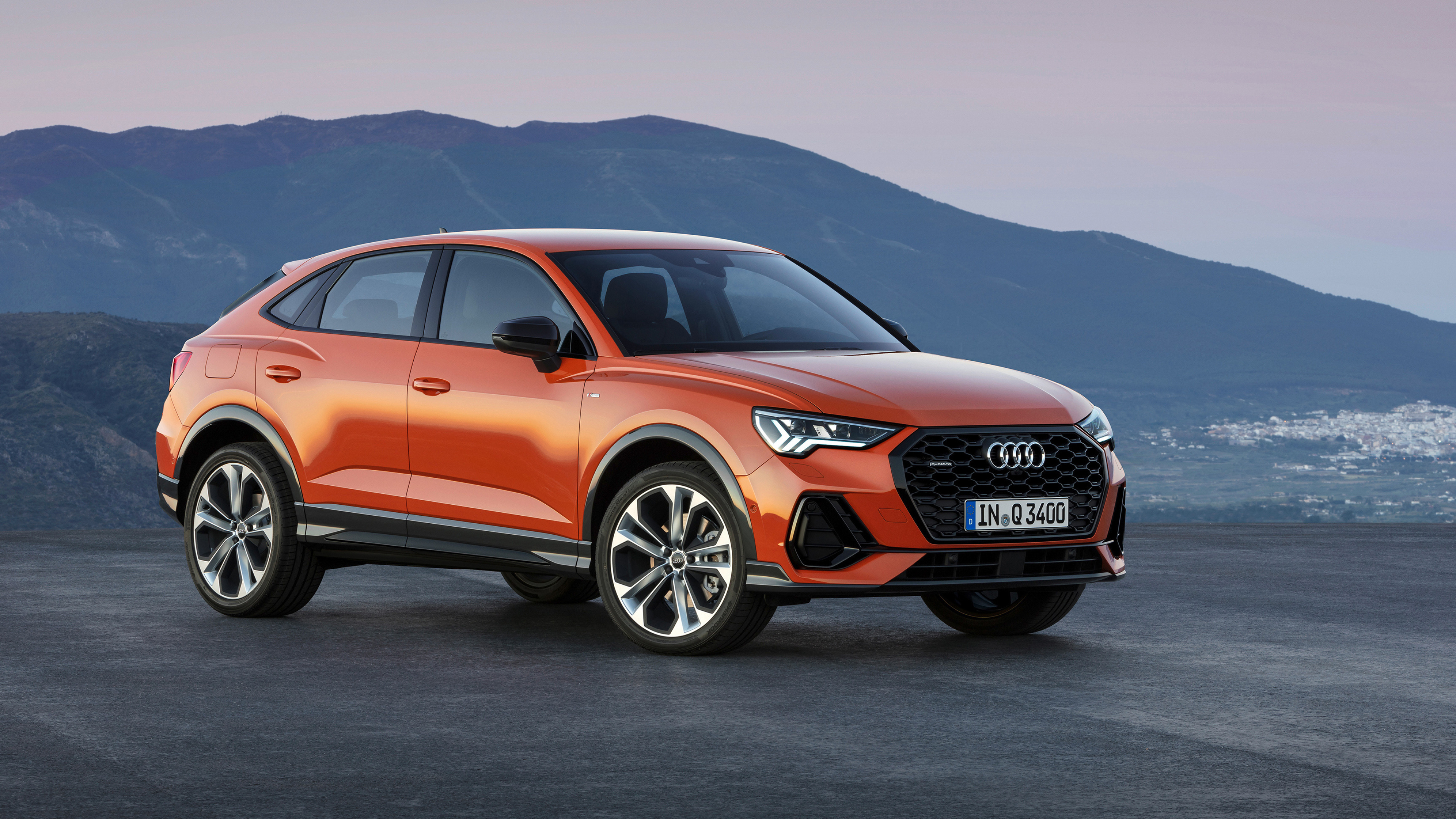 Audi Q3, Sportback 35 TDI quattro, S line 2019, 3840x2160 4K Desktop