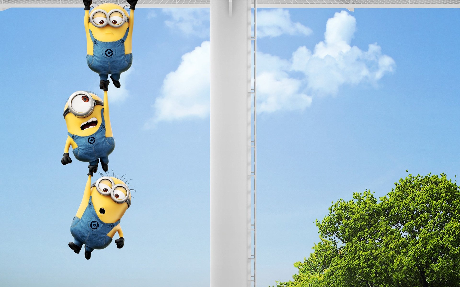 Bob the Minion, Stuart the Minion, Kevin the Minion, HD Desktop wallpaper